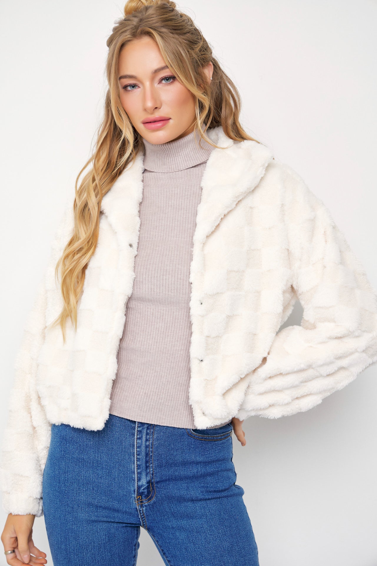 Square Chic Bomber Jacket