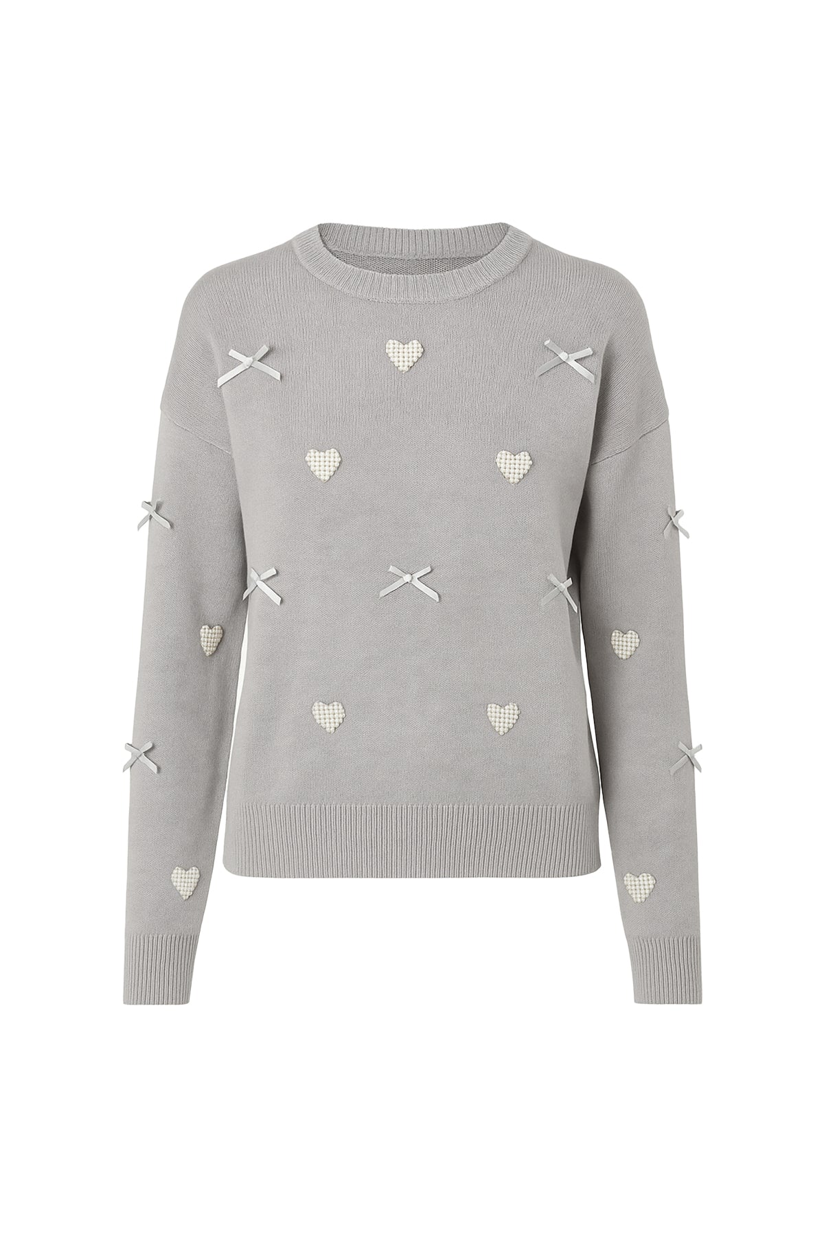 Sweater Pullover With Ribbon Detail