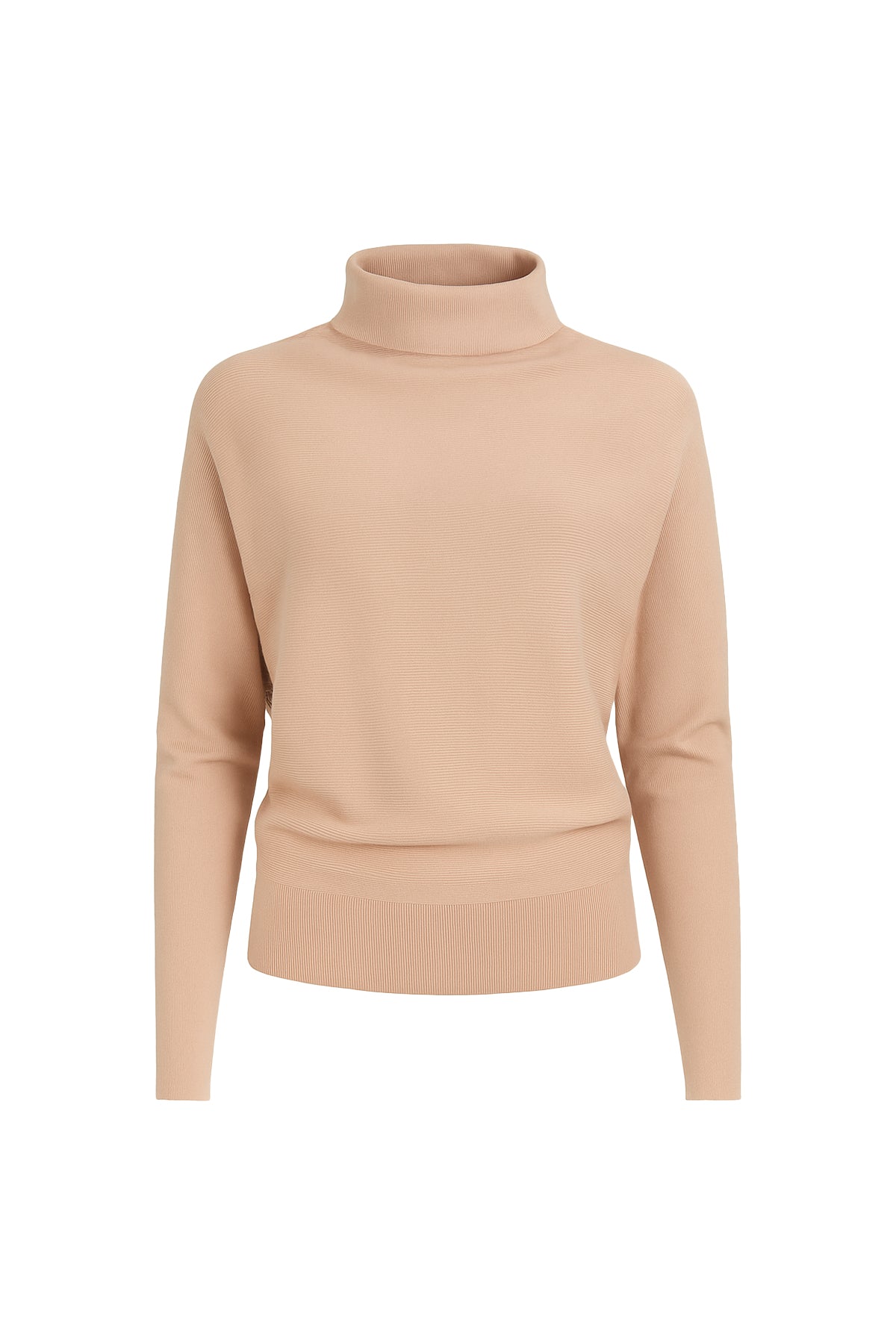 Lina Knit Mock Neck Oversized Top