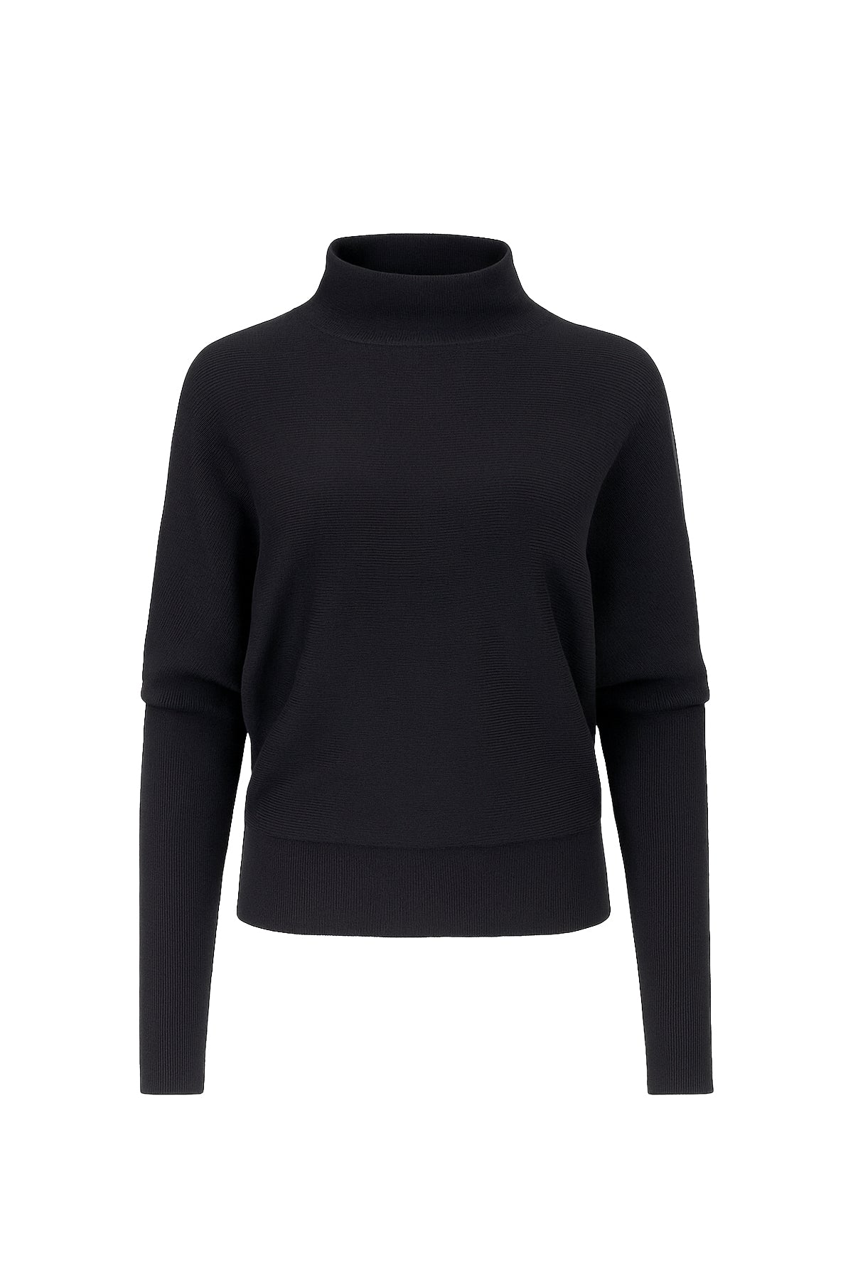 Lina Knit Mock Neck Oversized Top