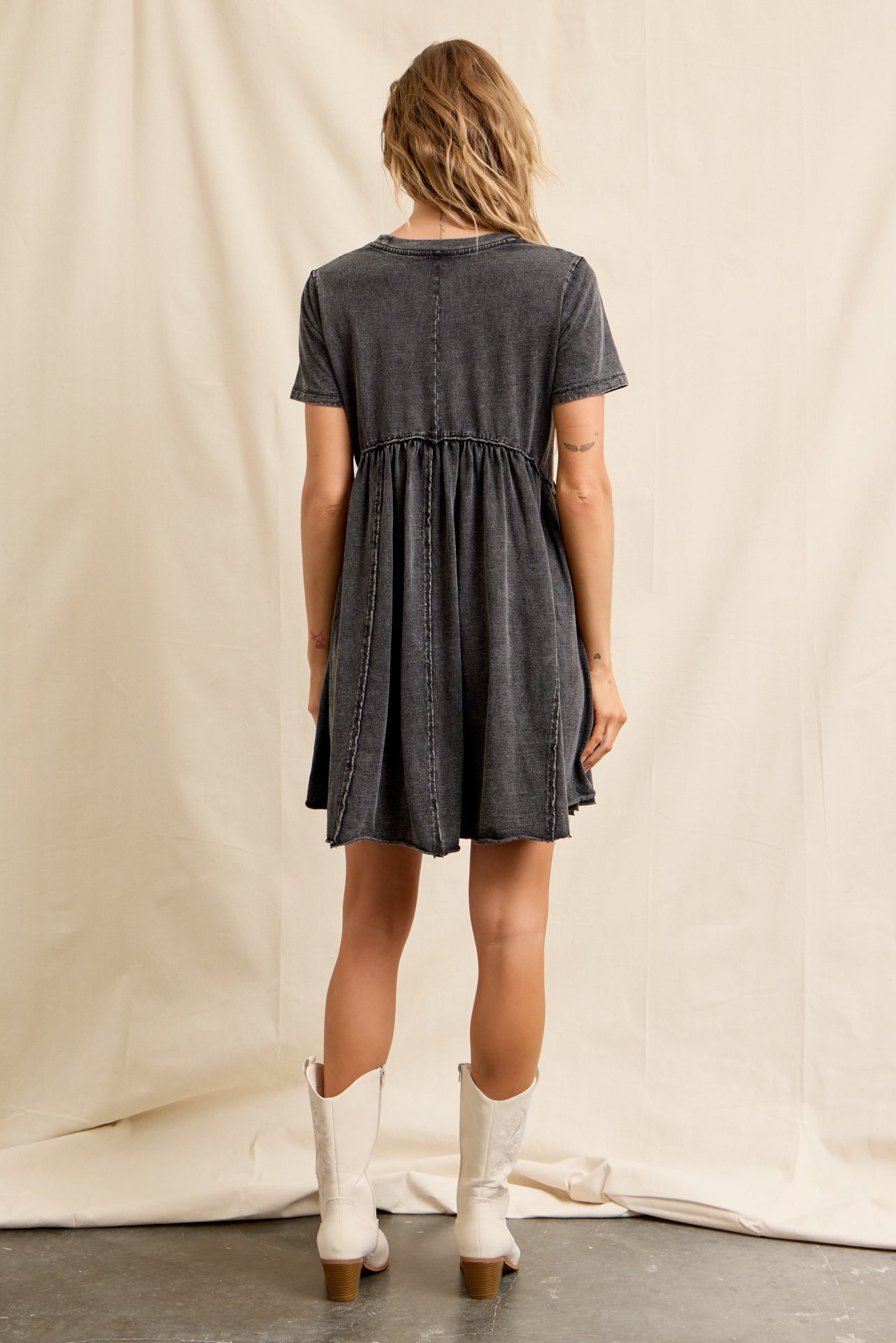 The Faded Bloom Mini Dress