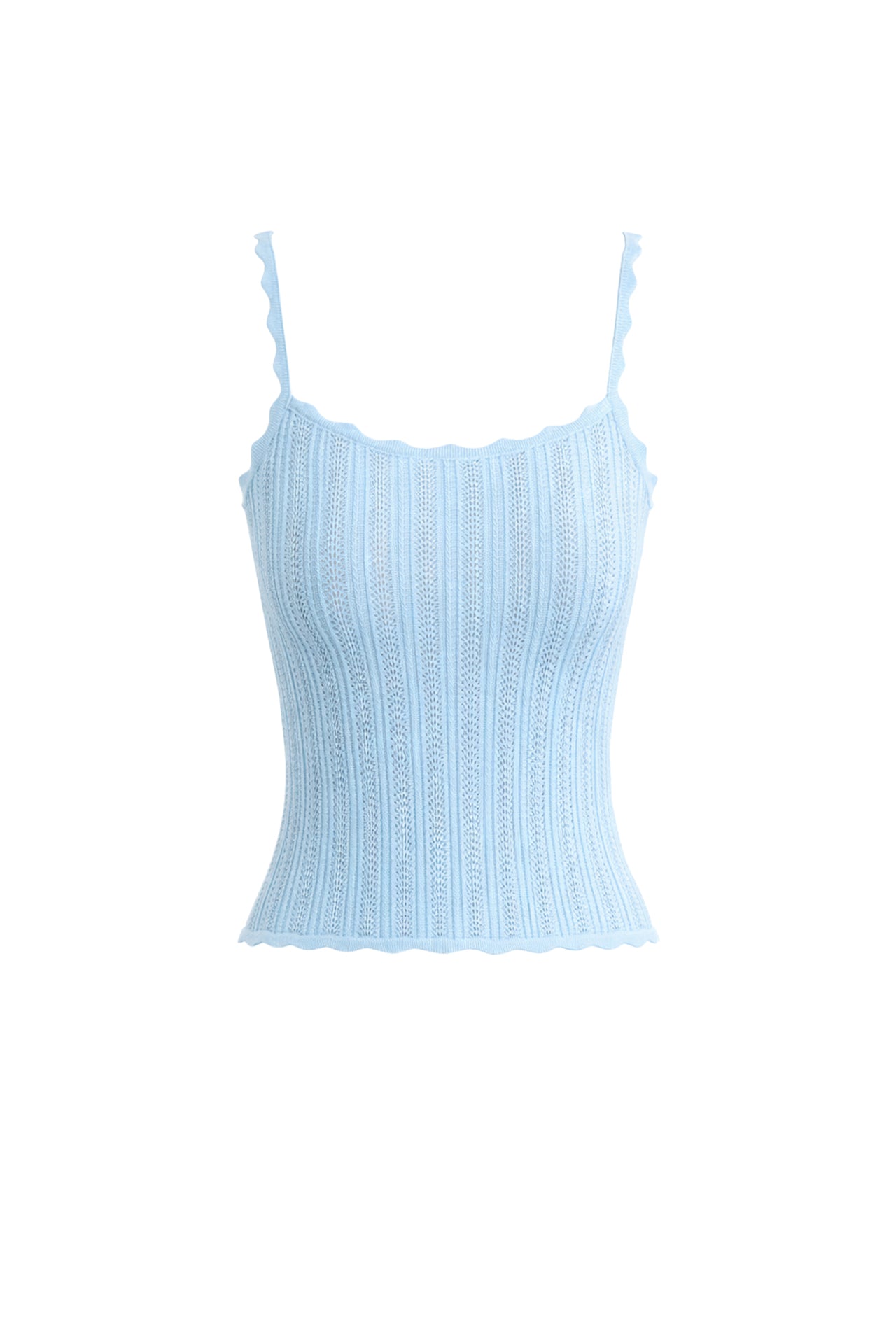 Pointelle Charm Top