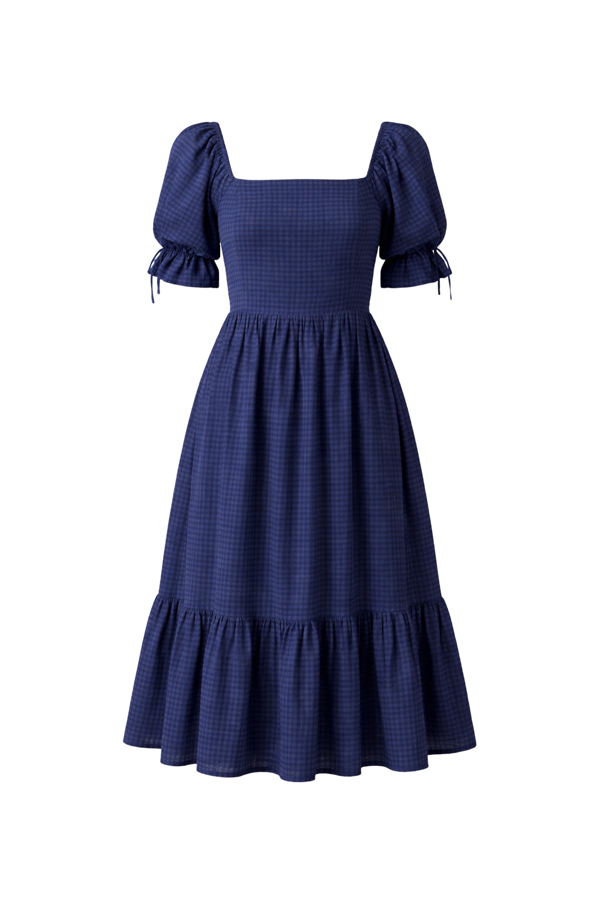 Gingham Charm Bow Dress