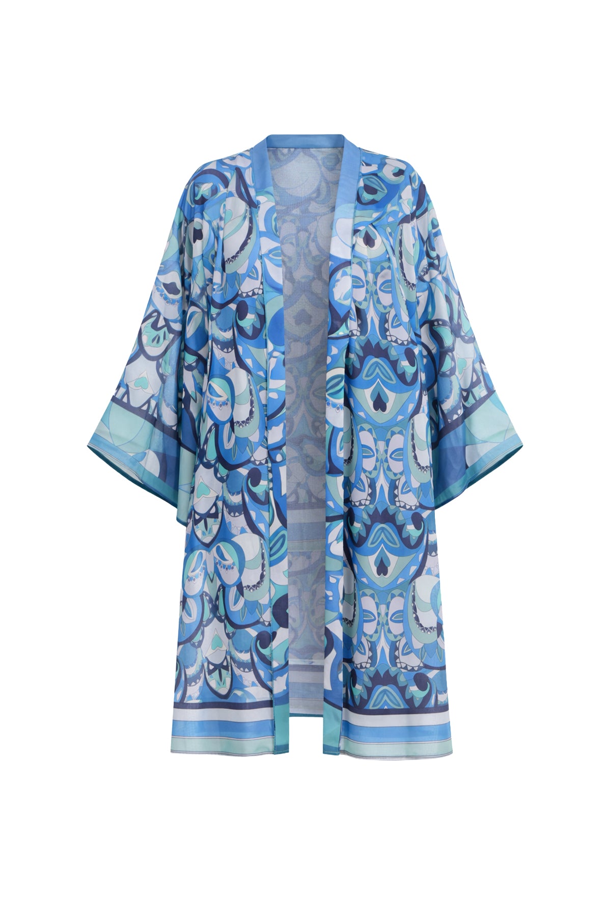 Rowena Printed Kimono Cardigan
