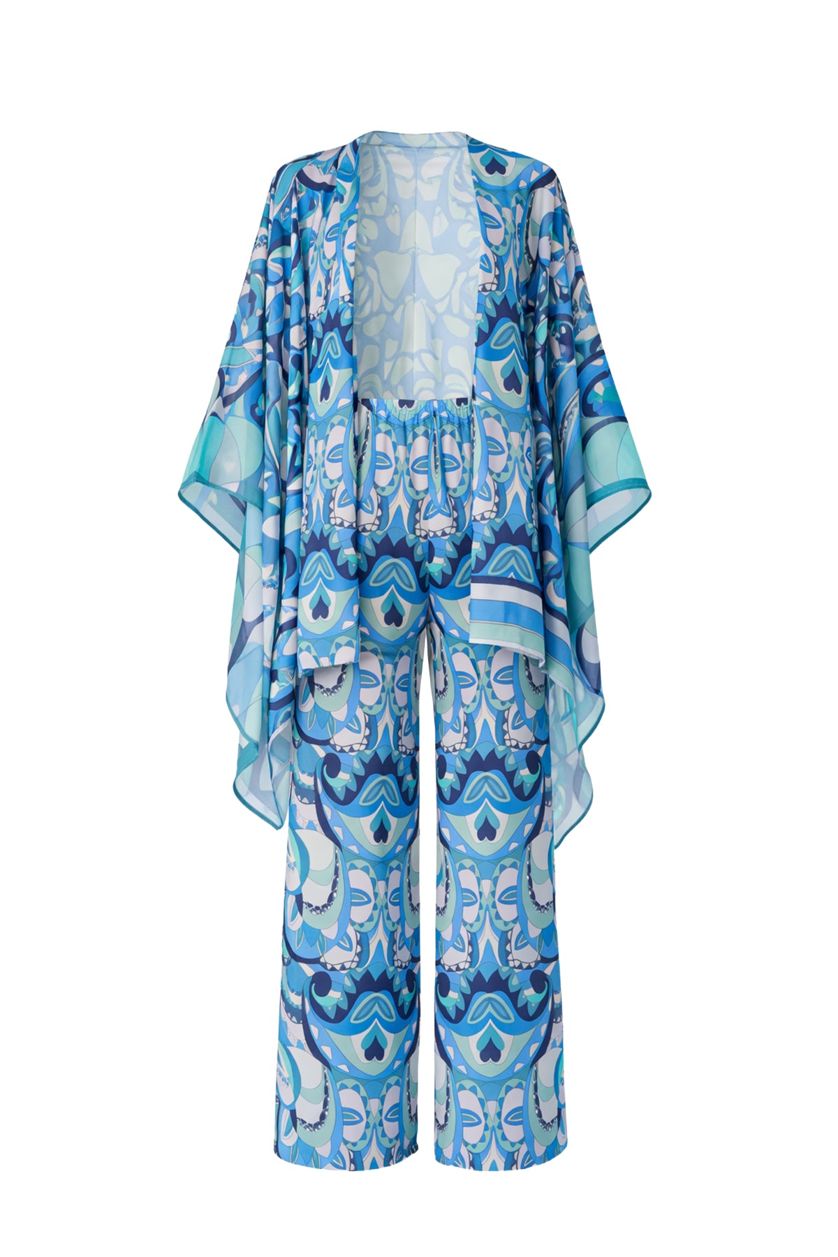 Rowena Printed Kimono Cardigan