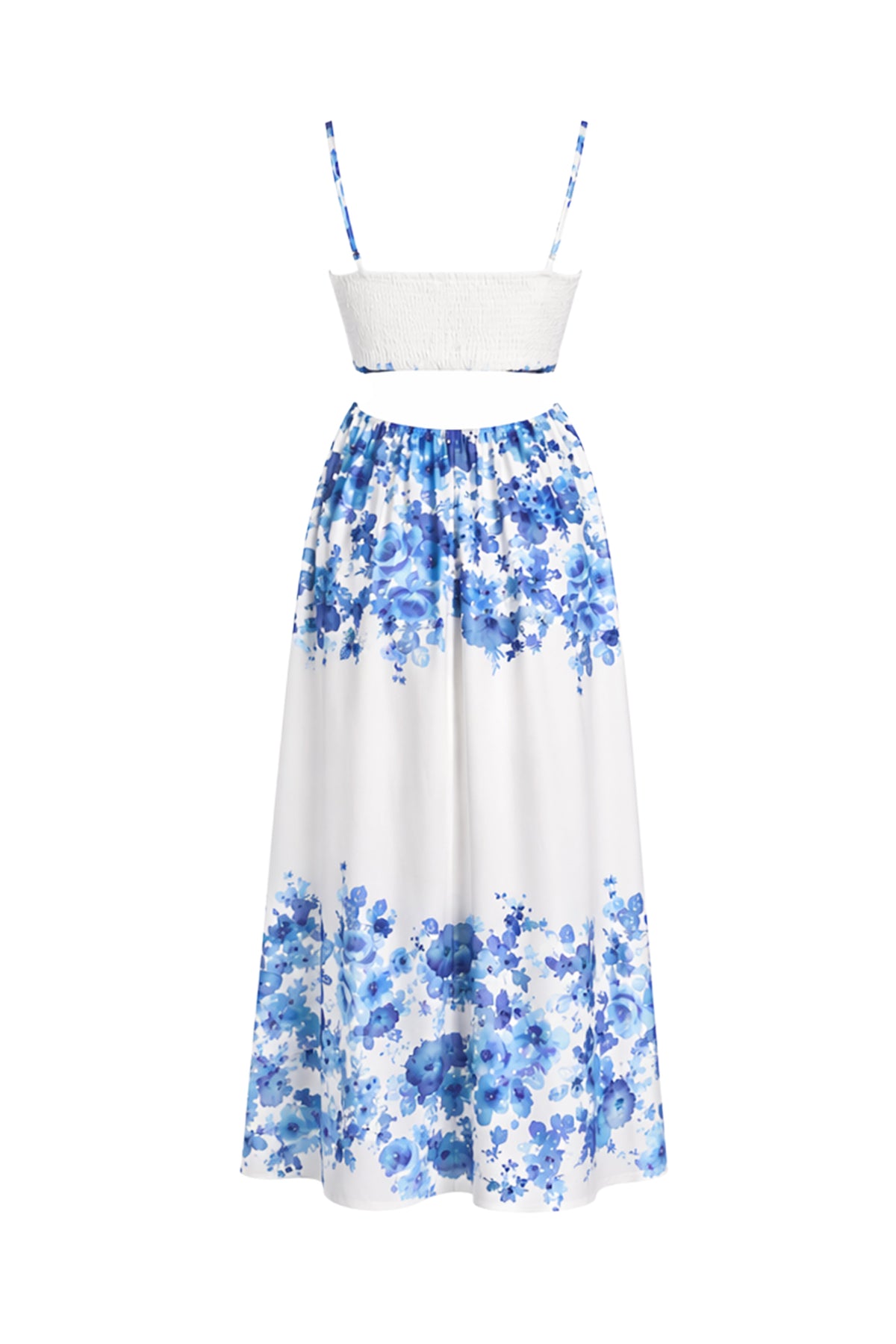 The Fiora Bloom Printed Strap Dress