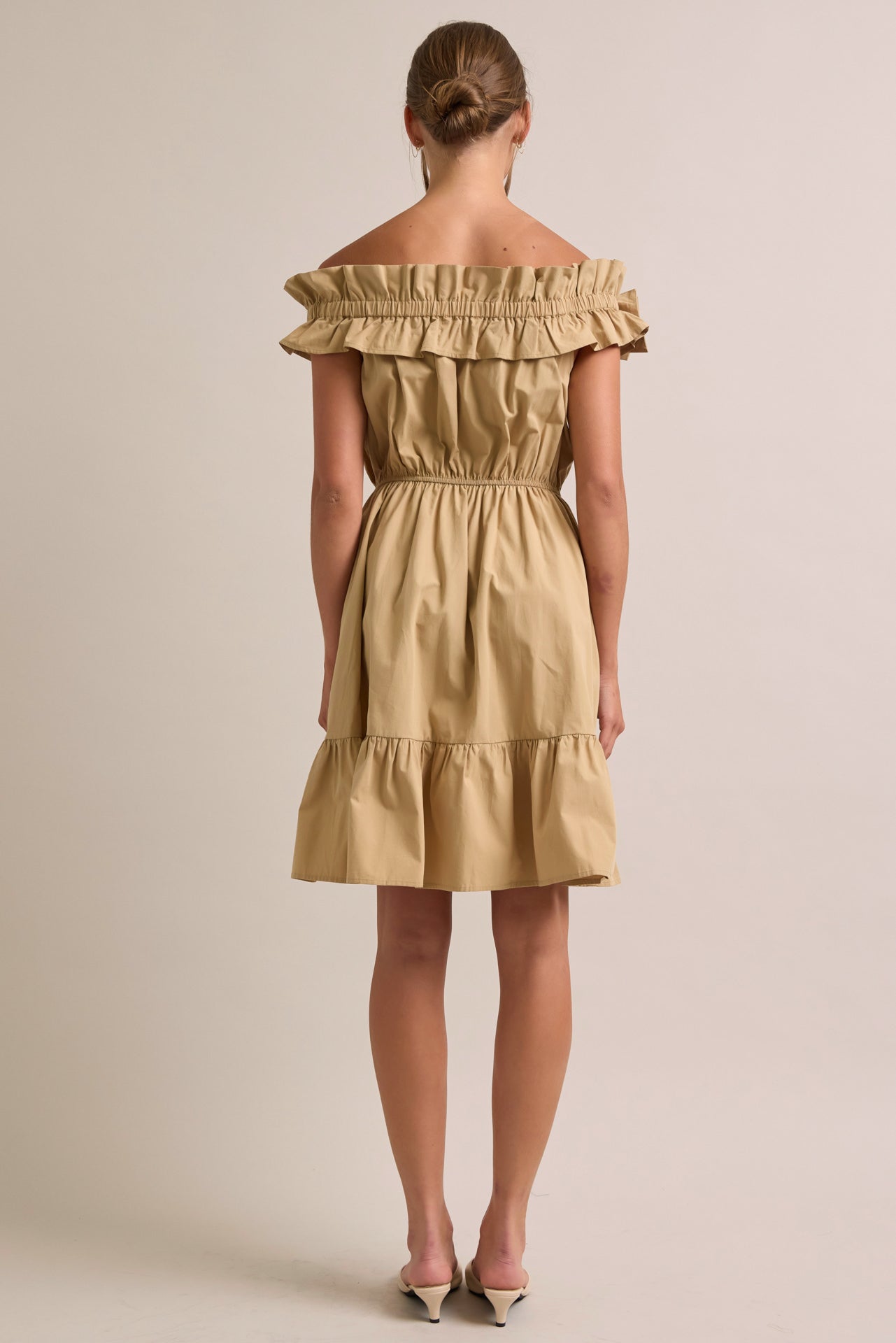 The Bowtiful Off Shoulder Dress