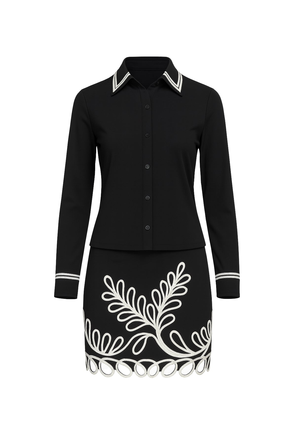 Woven Embroidered Shirt