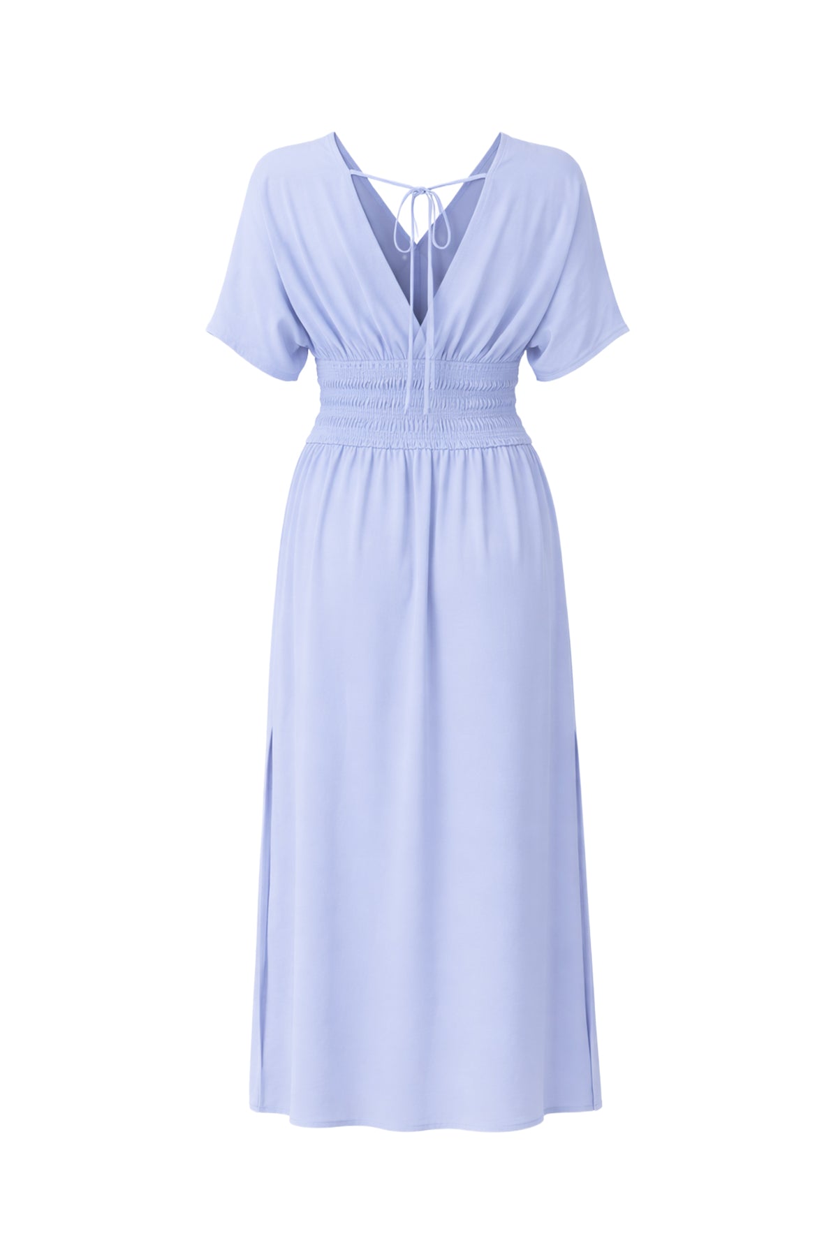 Opaline Wide Smocked Waist Maxi Dress