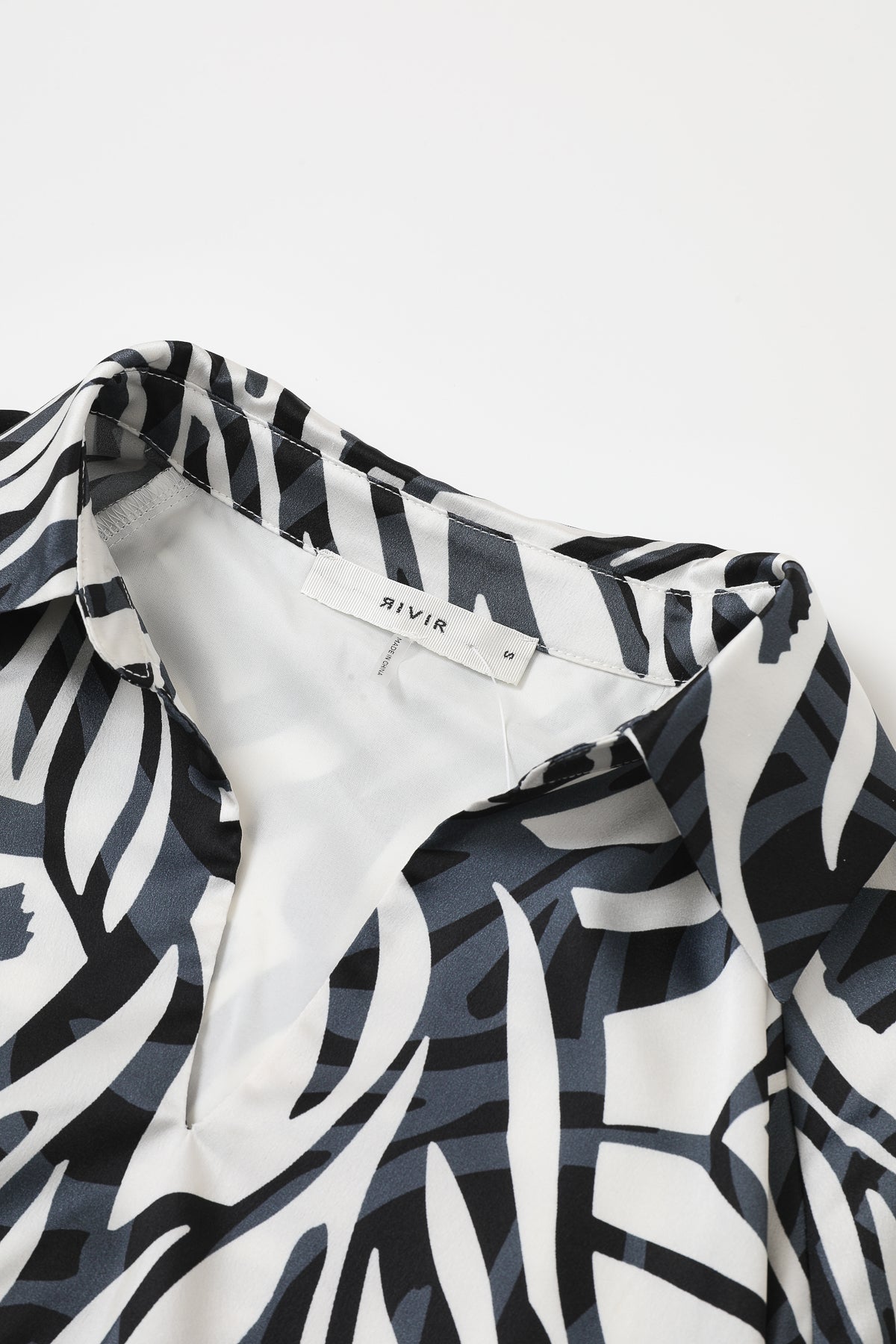 High-low Harmony Printed Top