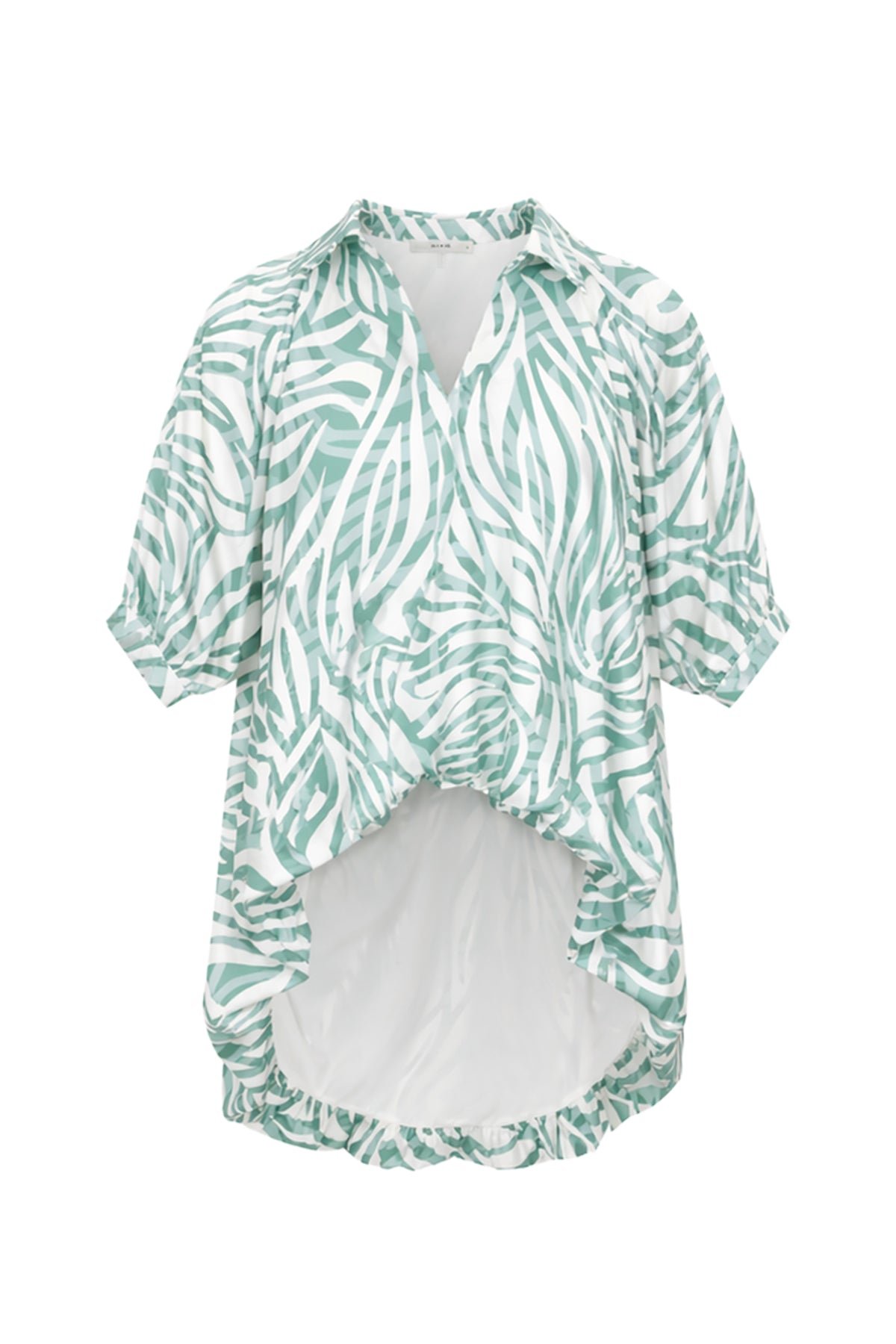 High-low Harmony Printed Top