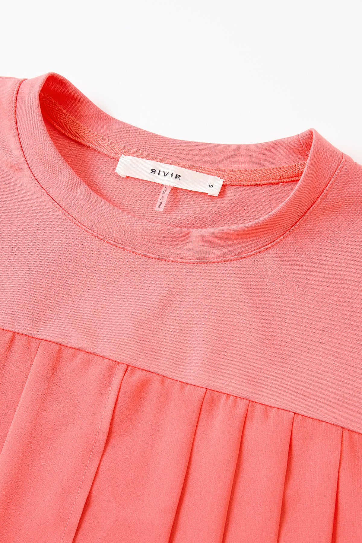 Maisie Pleated Short Sleeve Top