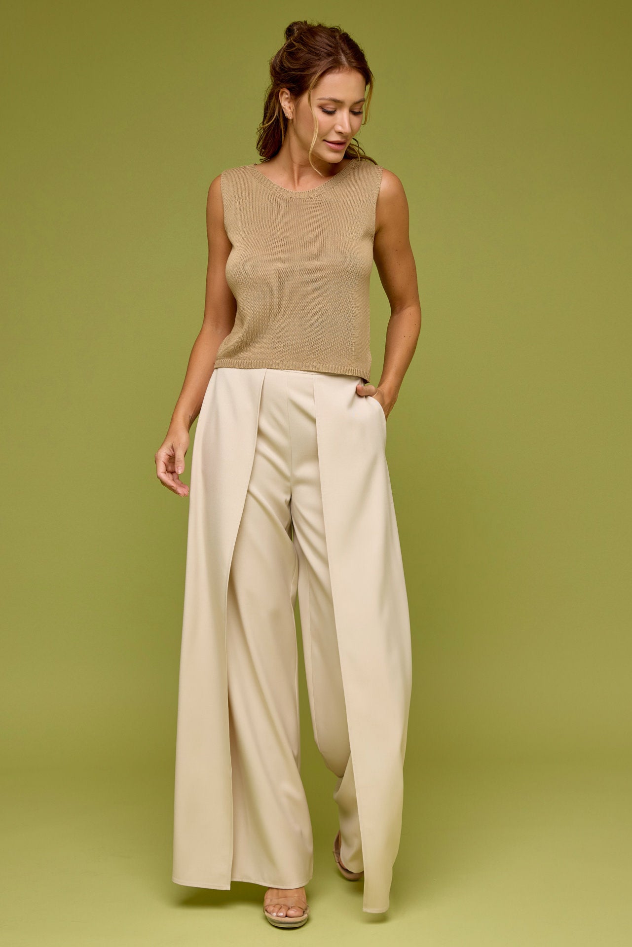 Eve Wide Leg Woven Pants