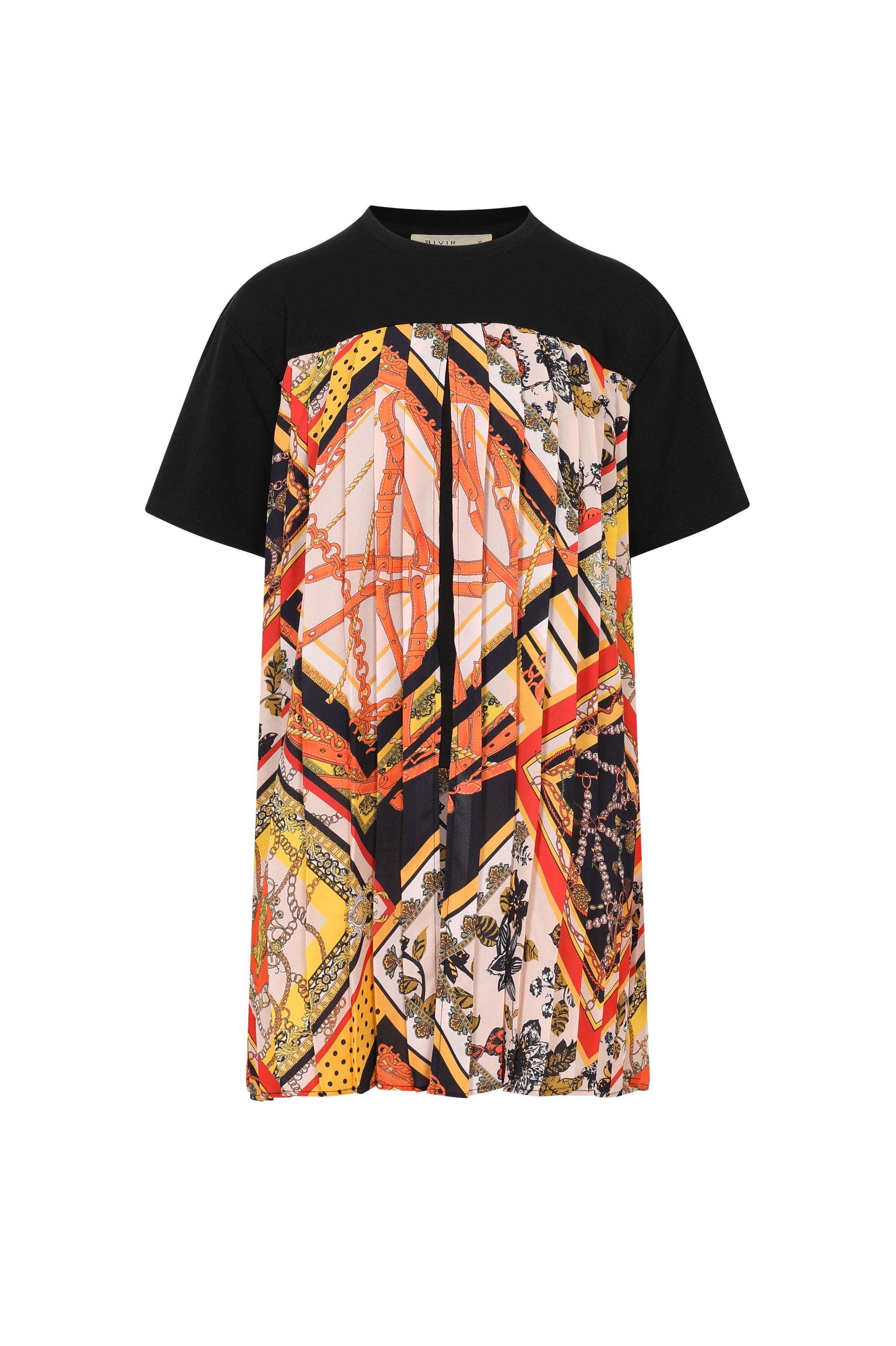 Linked in Style Printed Top