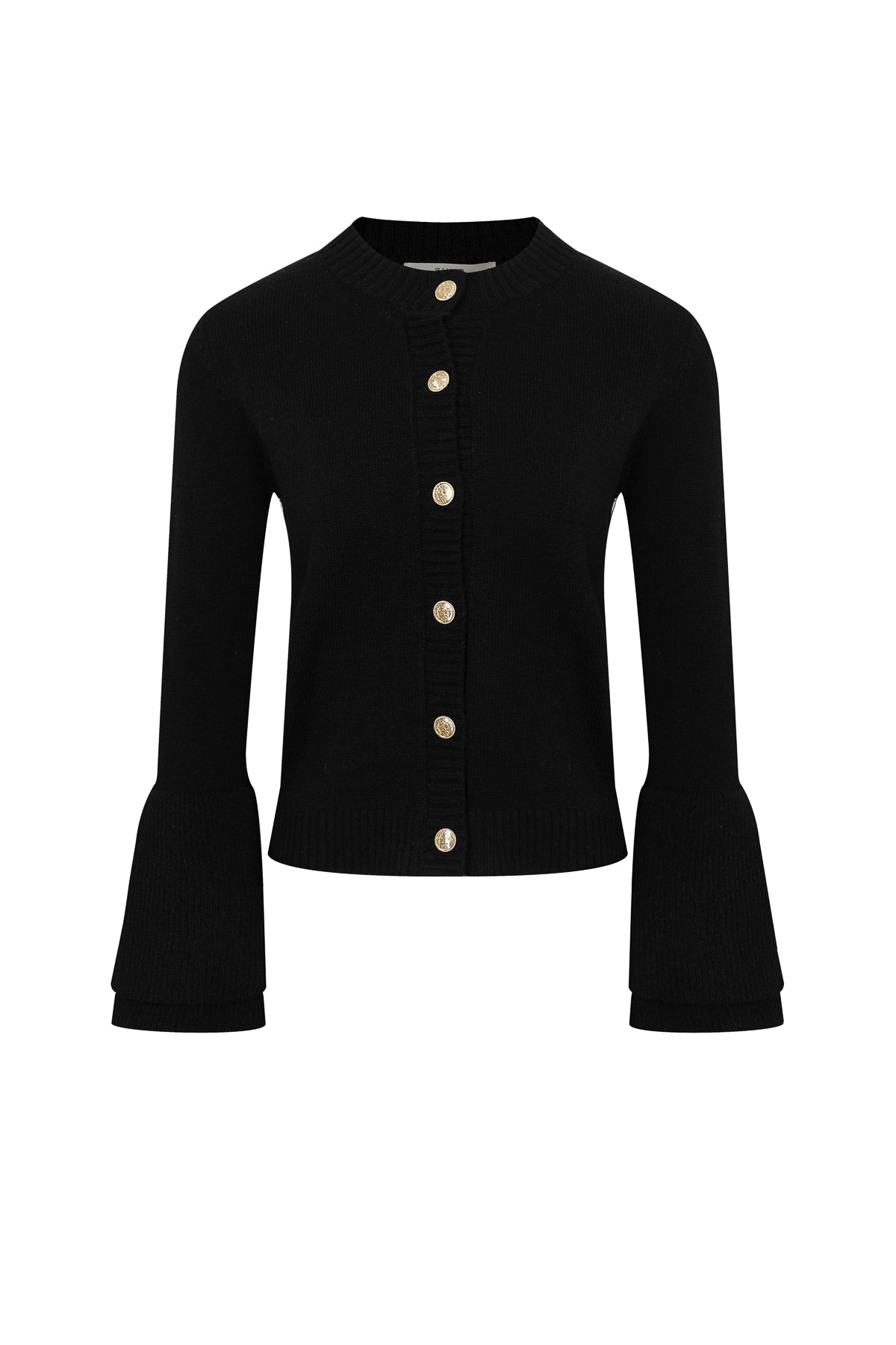 Velvet Bell Knit Cardigan