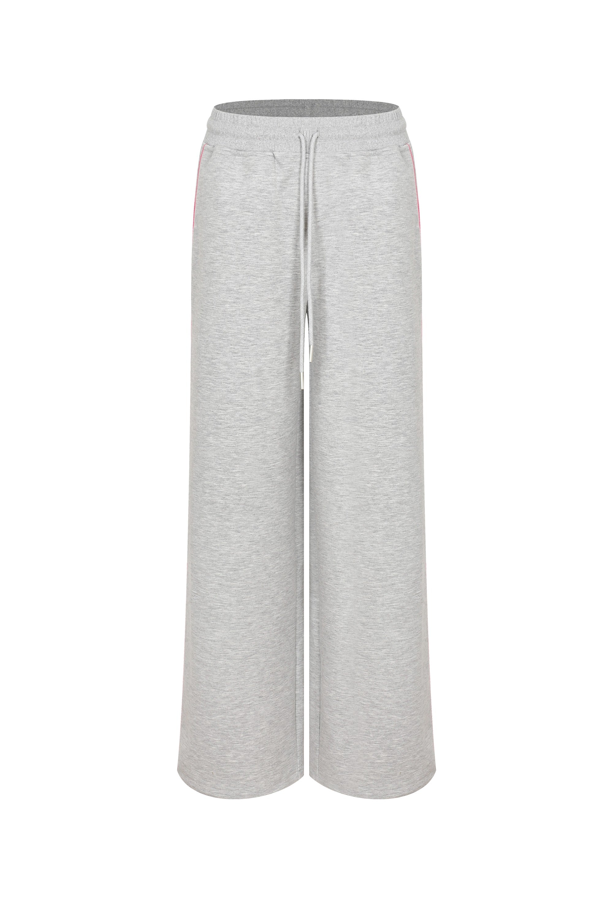 The Valen Knit Wide Leg Pants With Contrast