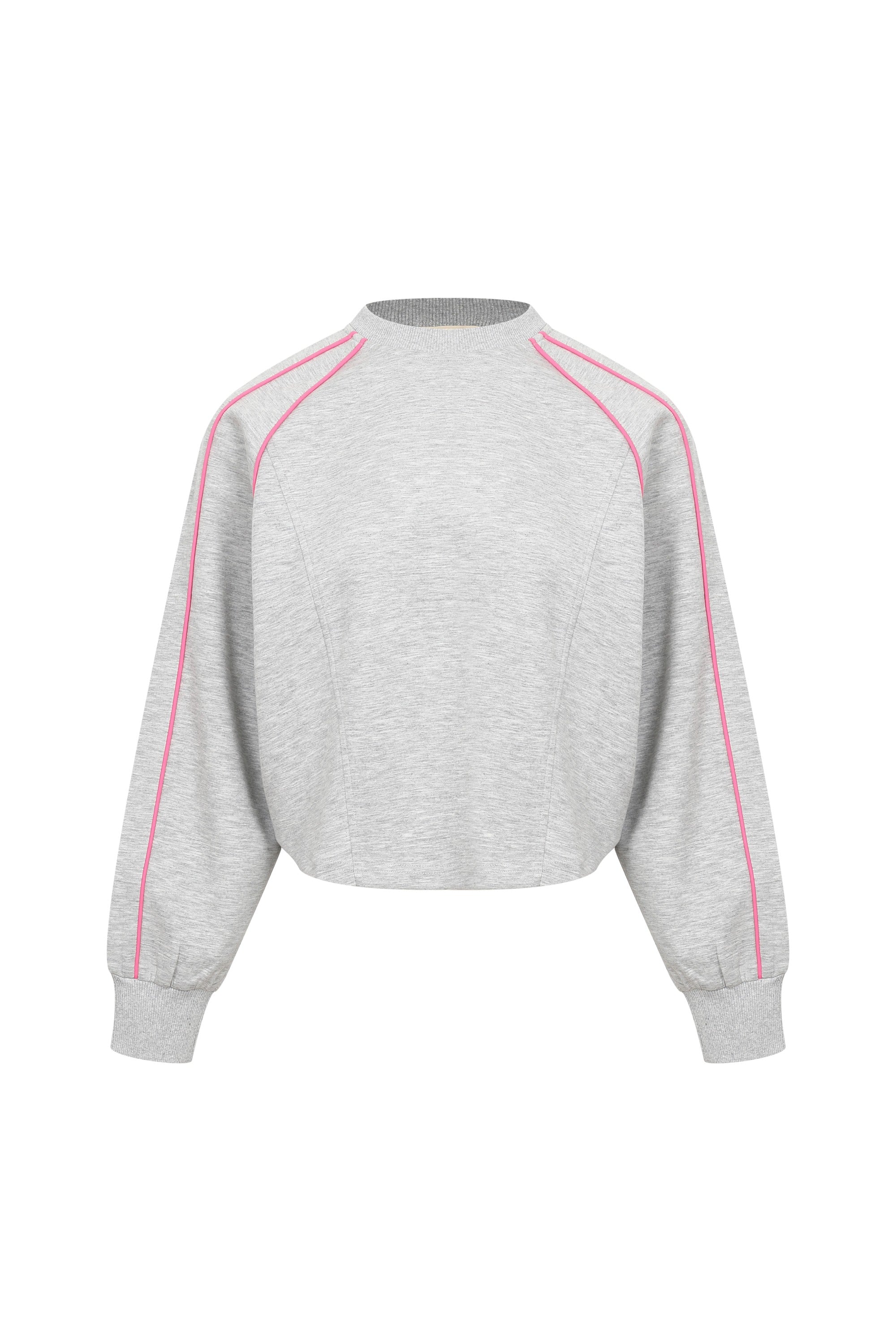 The Valen Knit Longsleeve Top With Contrast