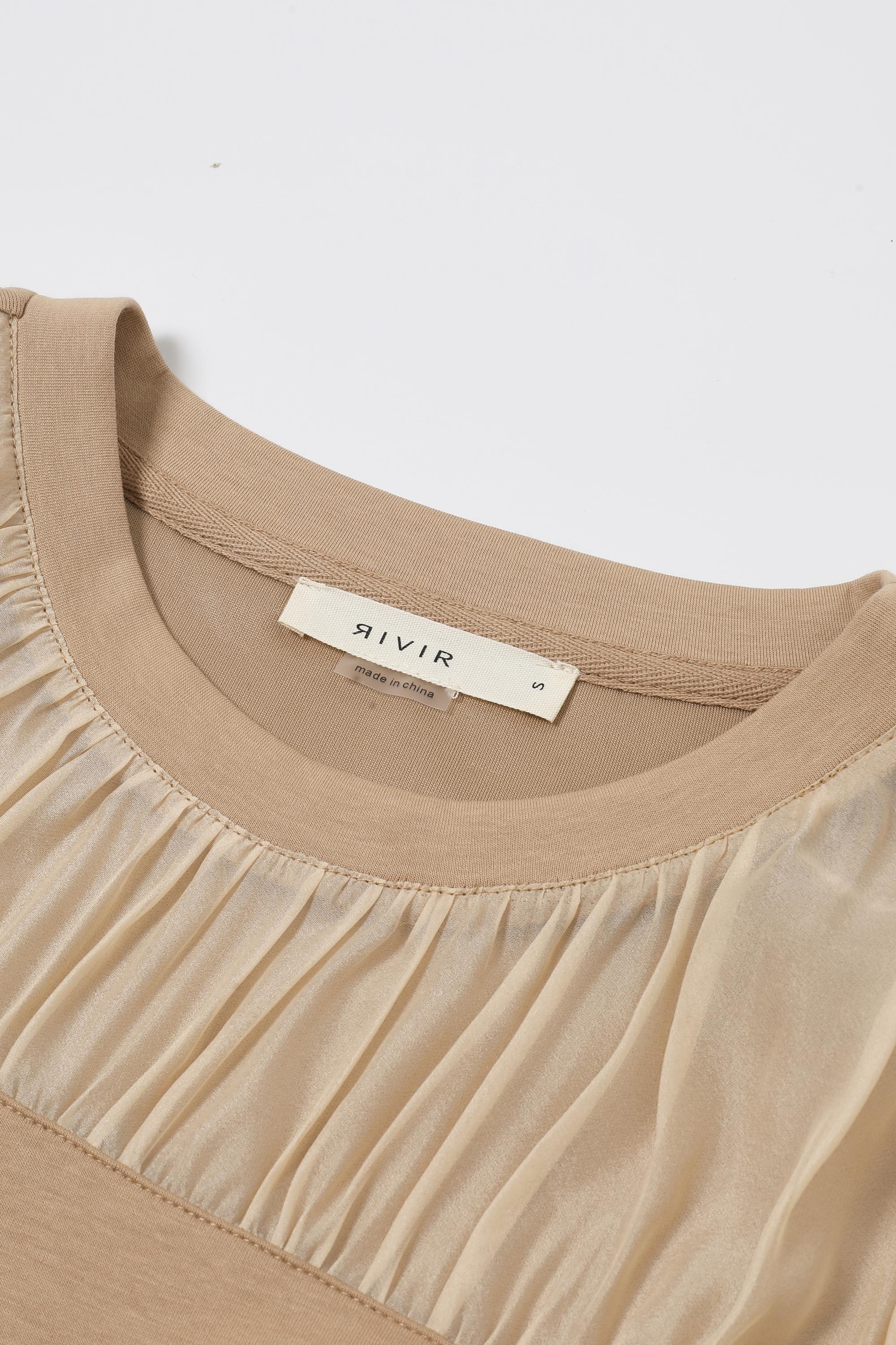 Sheer Whisper Shoulder Sweatshirt