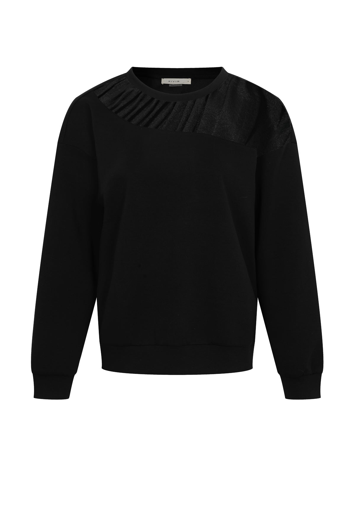 Sheer Whisper Shoulder Sweatshirt