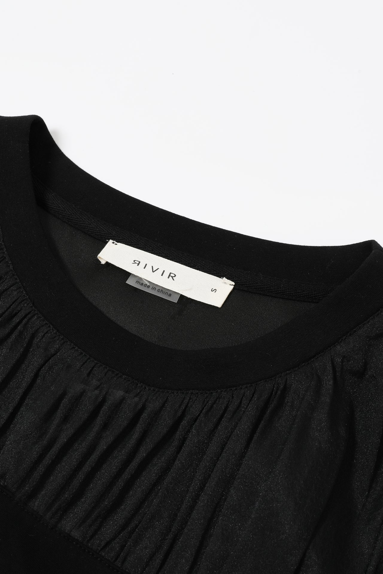 Sheer Whisper Shoulder Sweatshirt