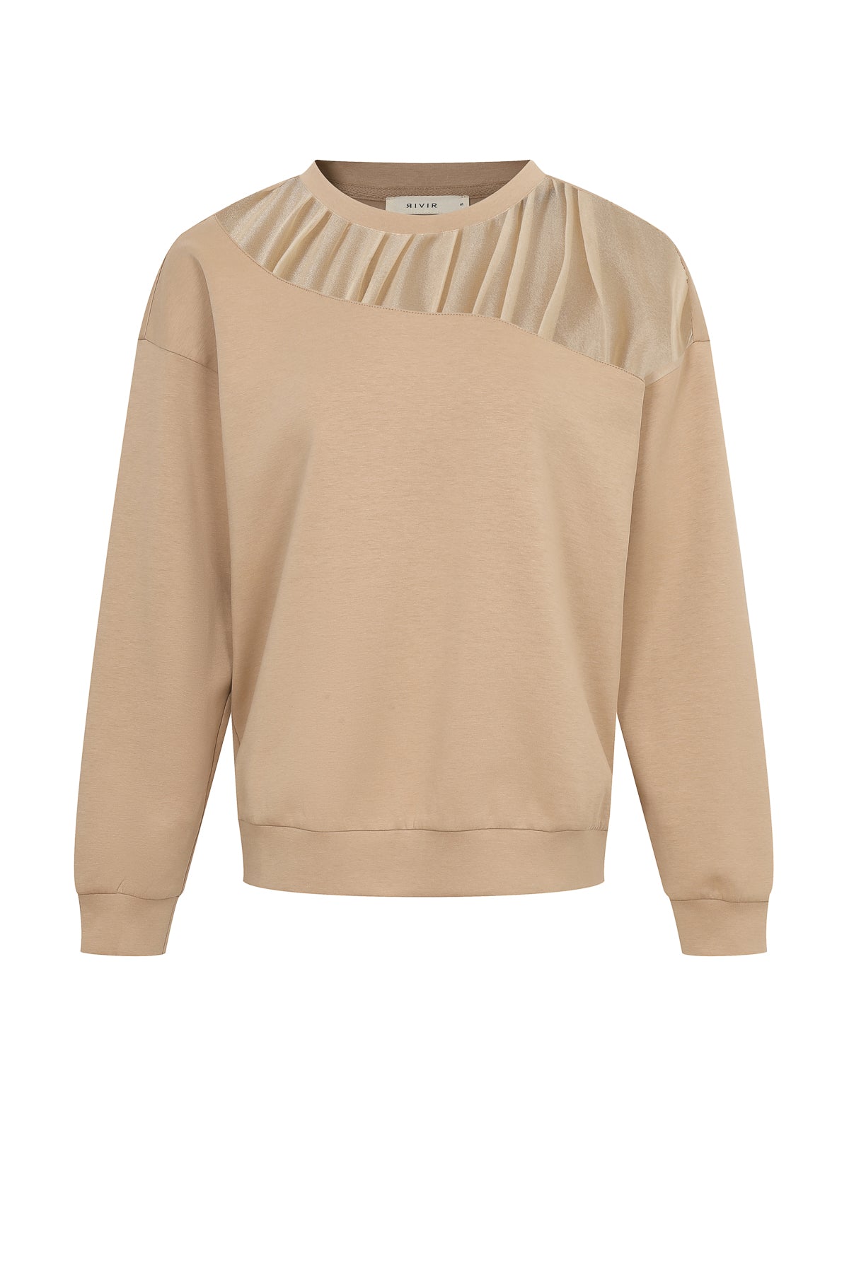 Sheer Whisper Shoulder Sweatshirt