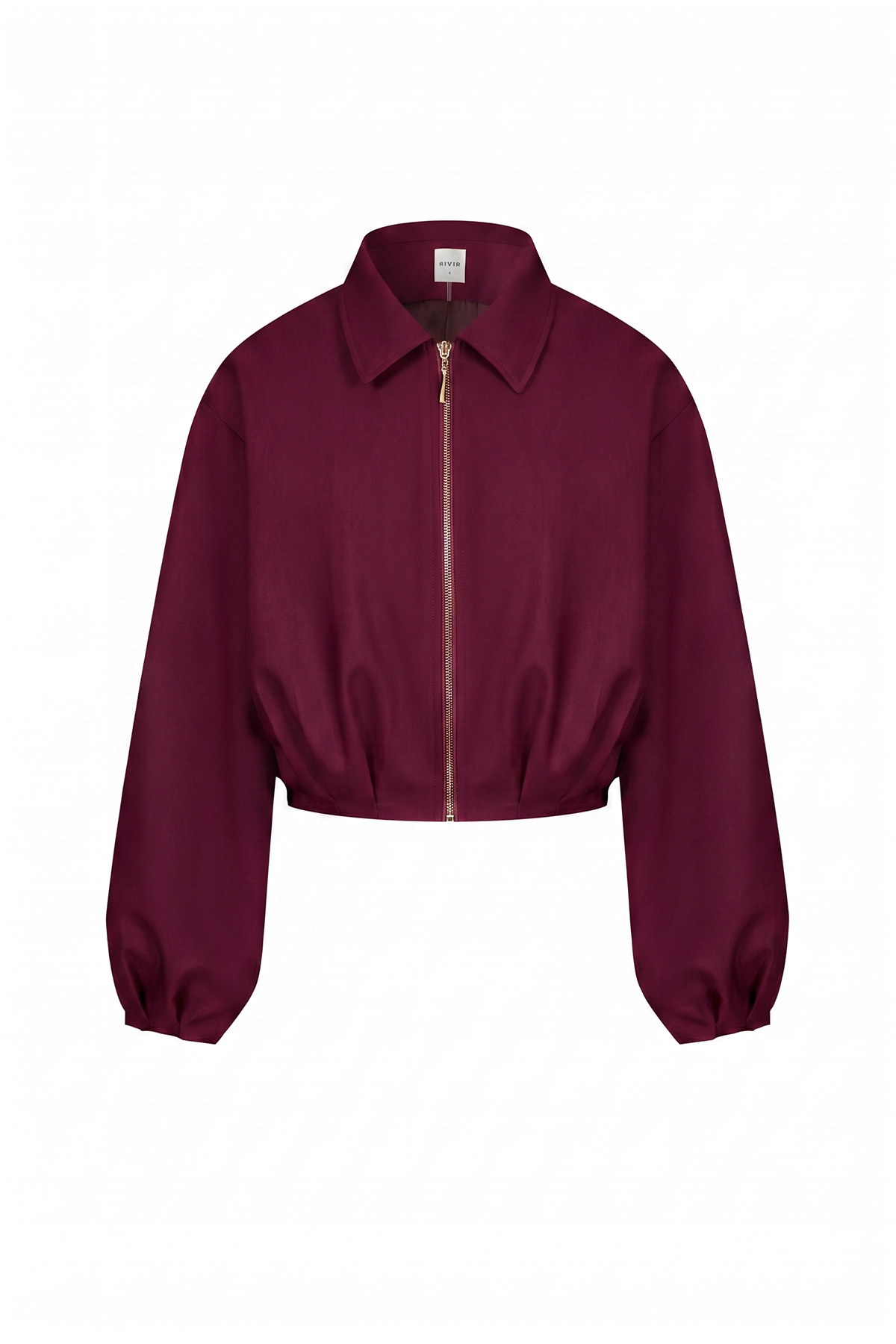 Draped Twill Jacket