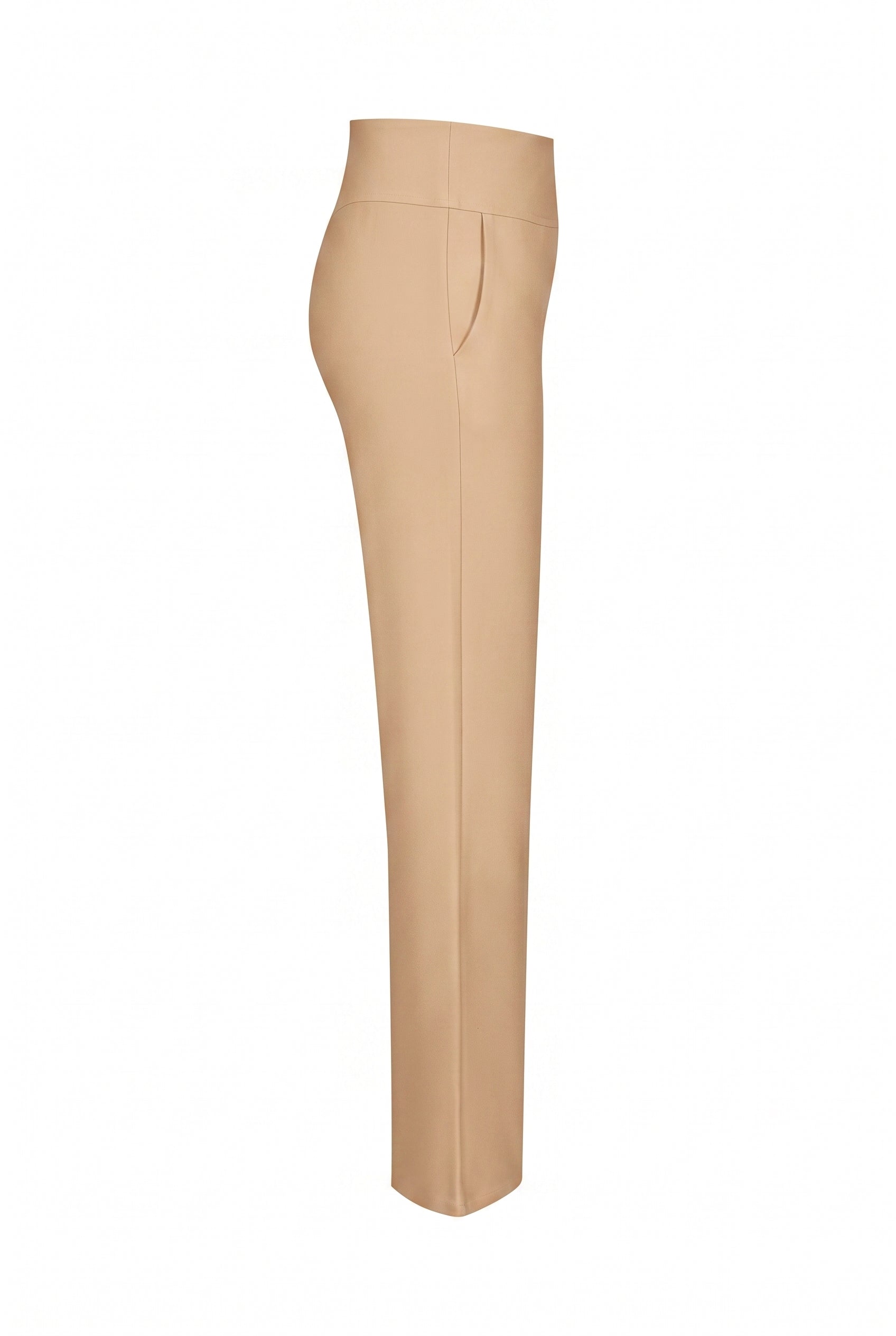 Wide Waistband Knit Palazzo