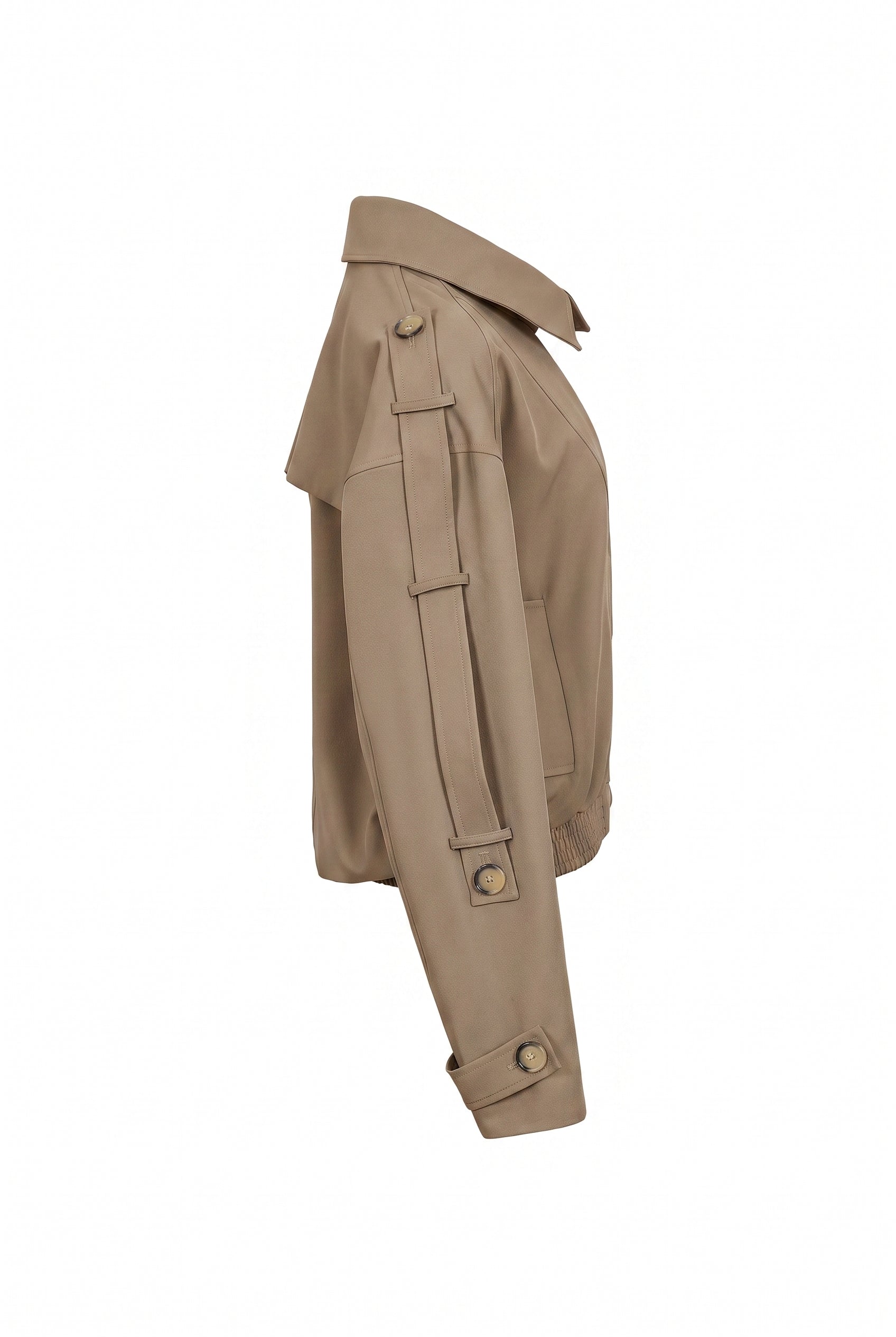 Twill Trench Jacket