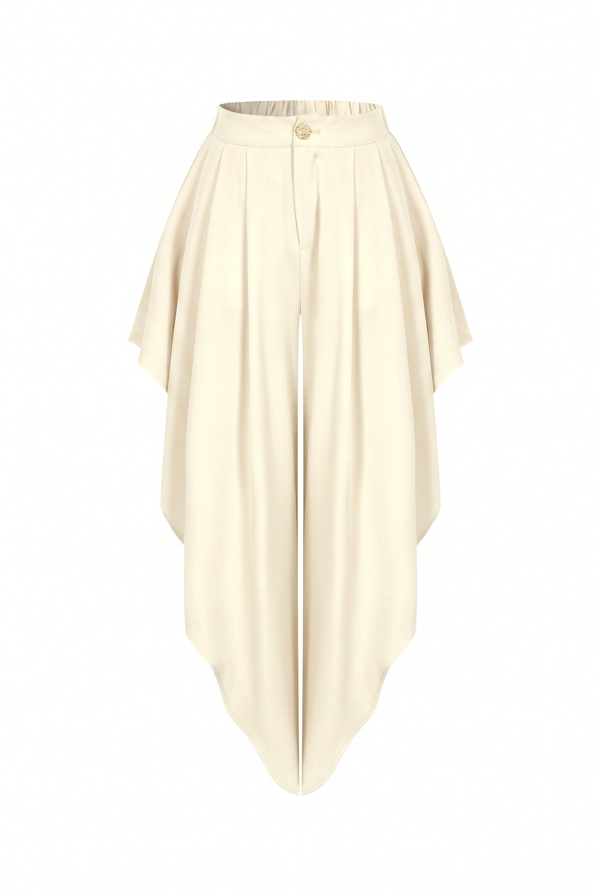 Pleated Super Flared Pants