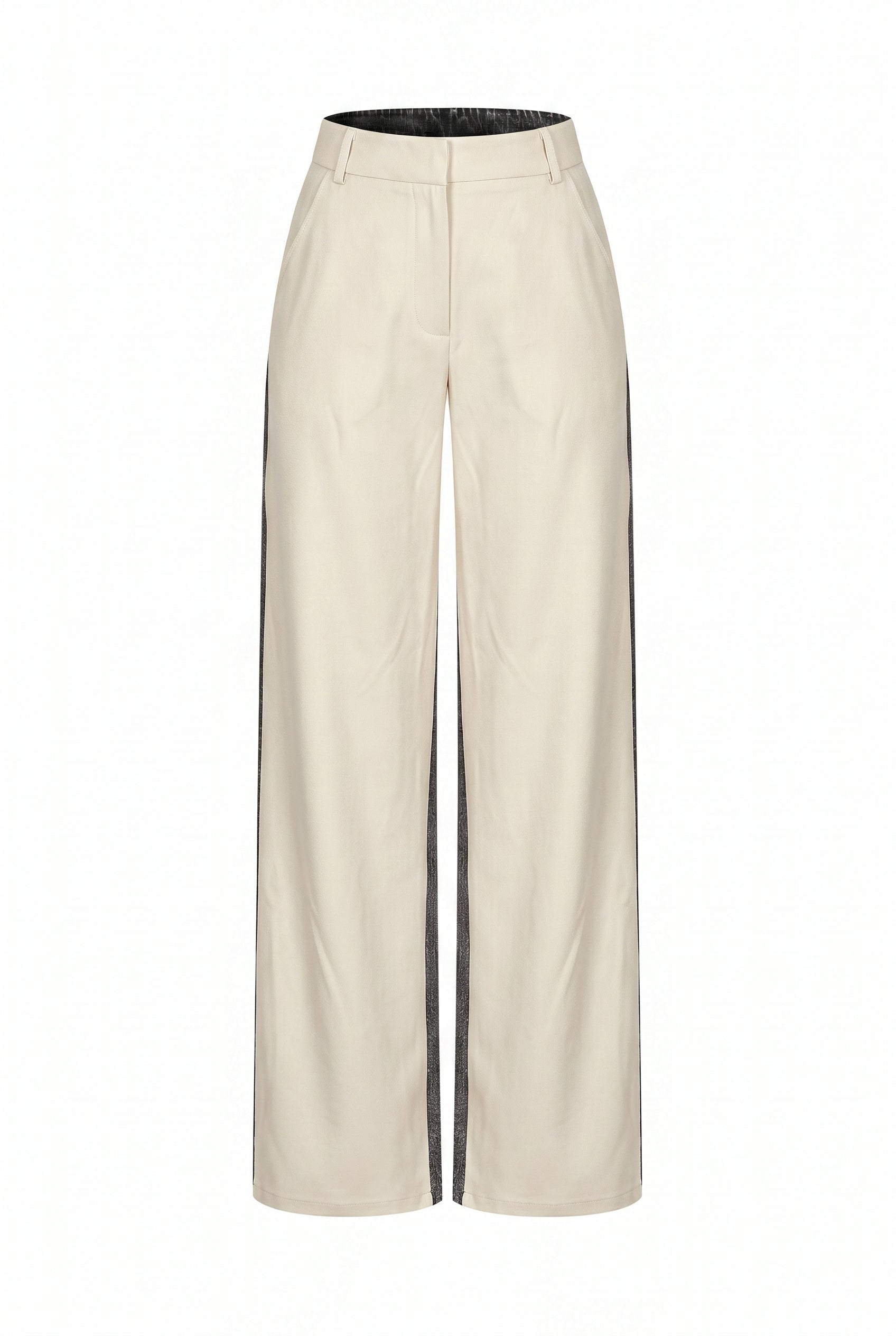 Twill Denim Mix Pants