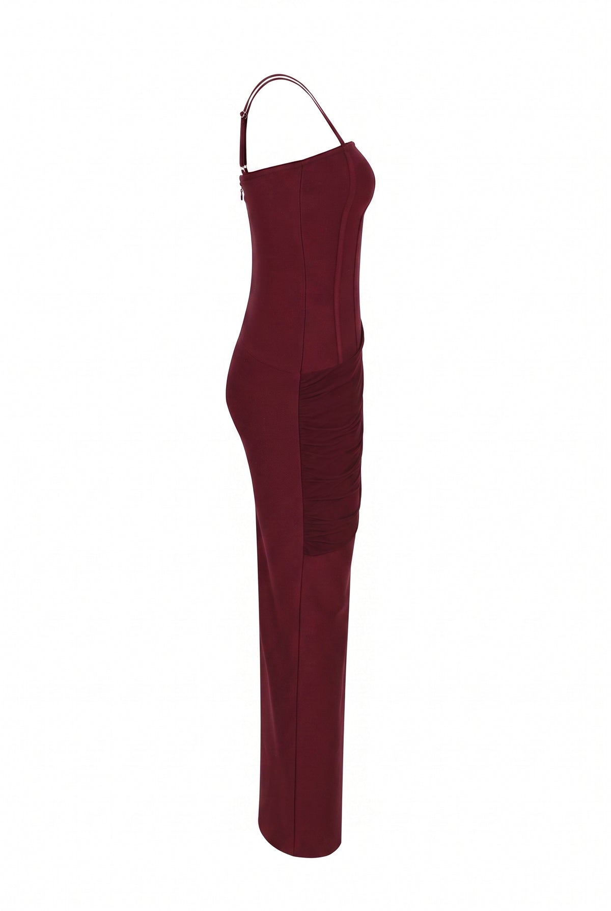 Bandage Sleeveless Maxi Dress