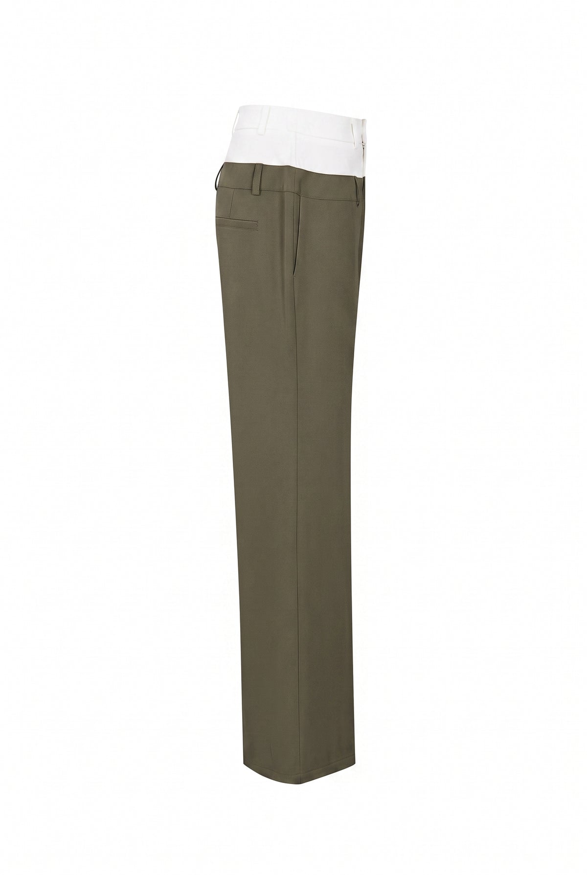 Mix Media Wide Pants