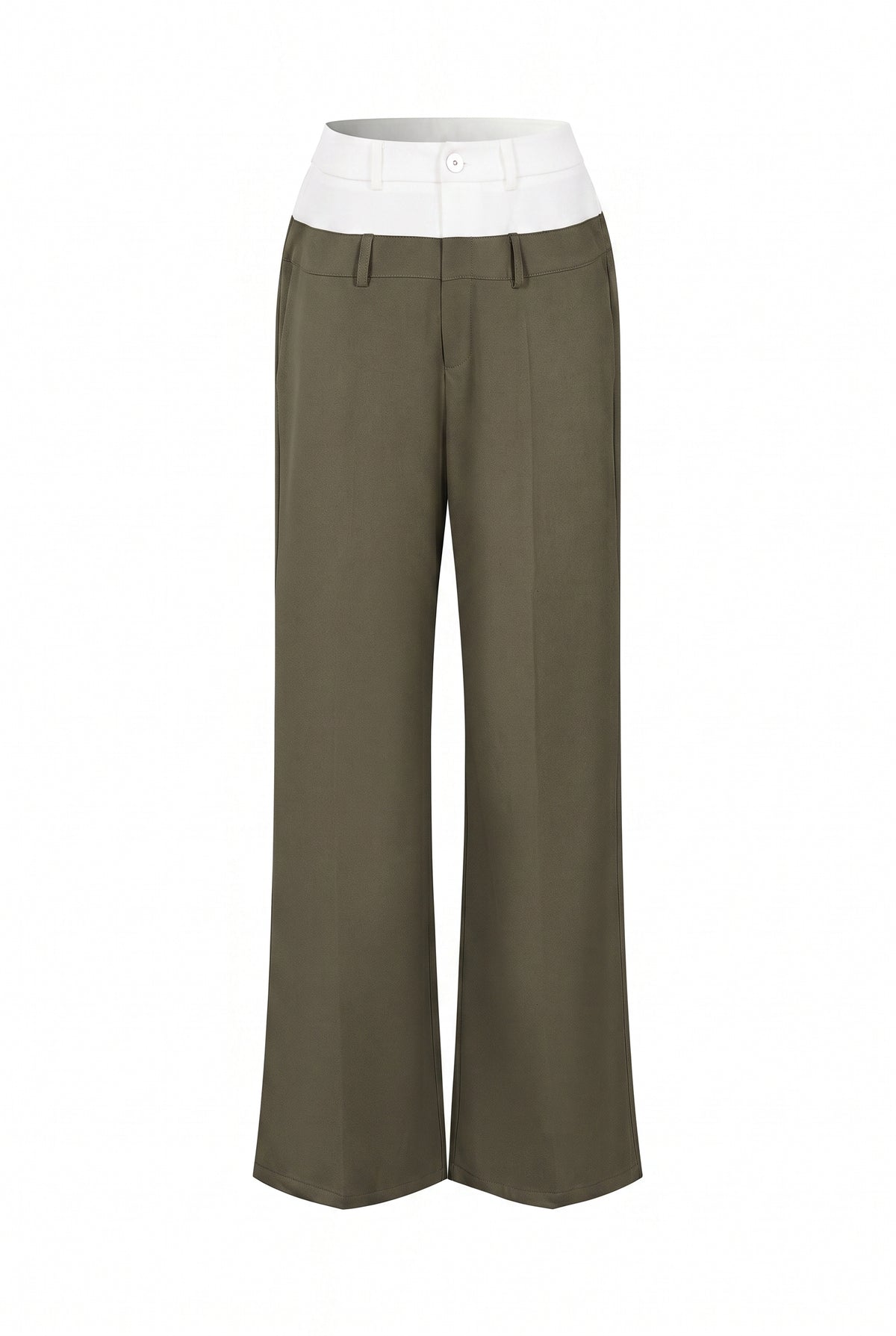 Mix Media Wide Pants
