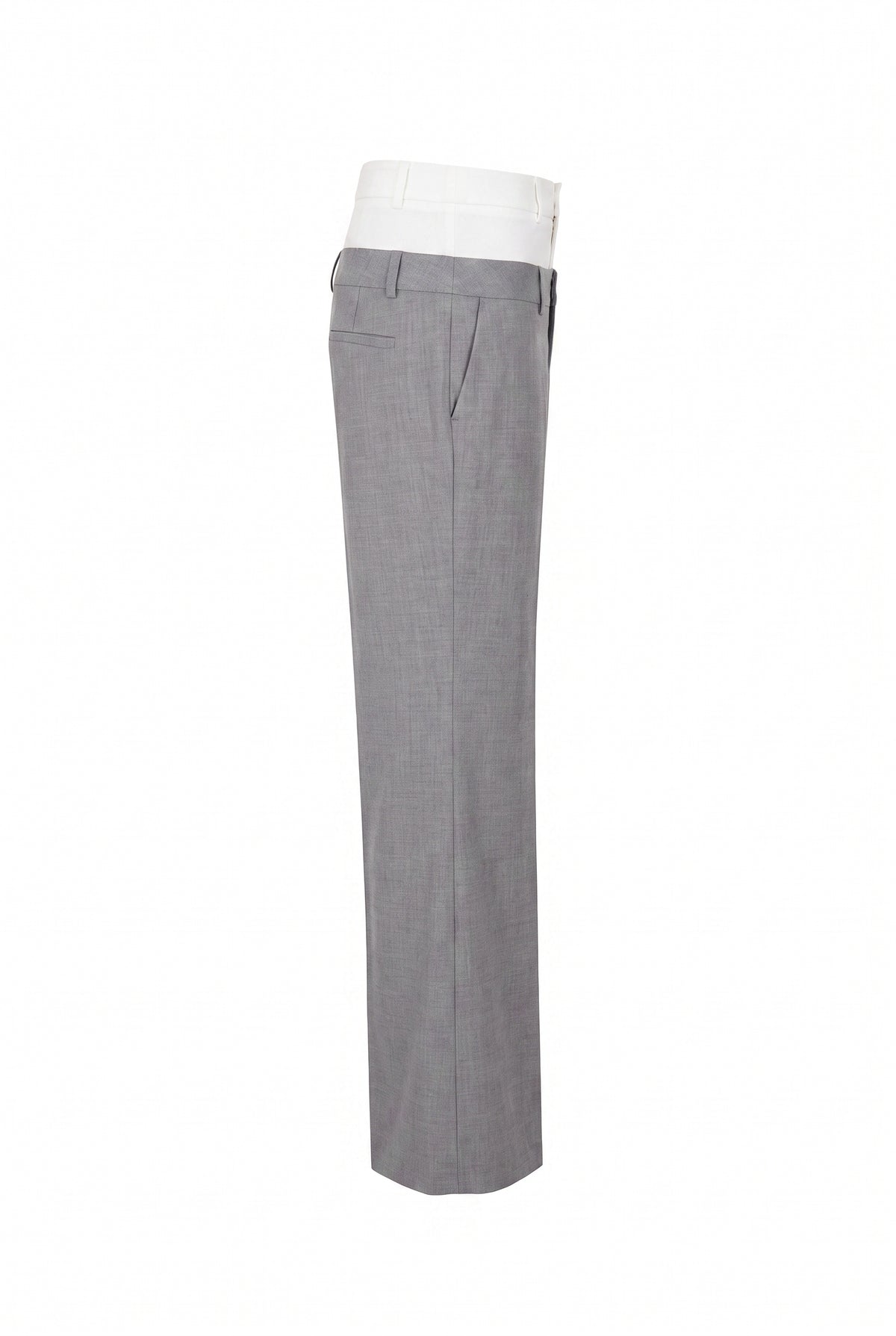 Mix Media Wide Pants