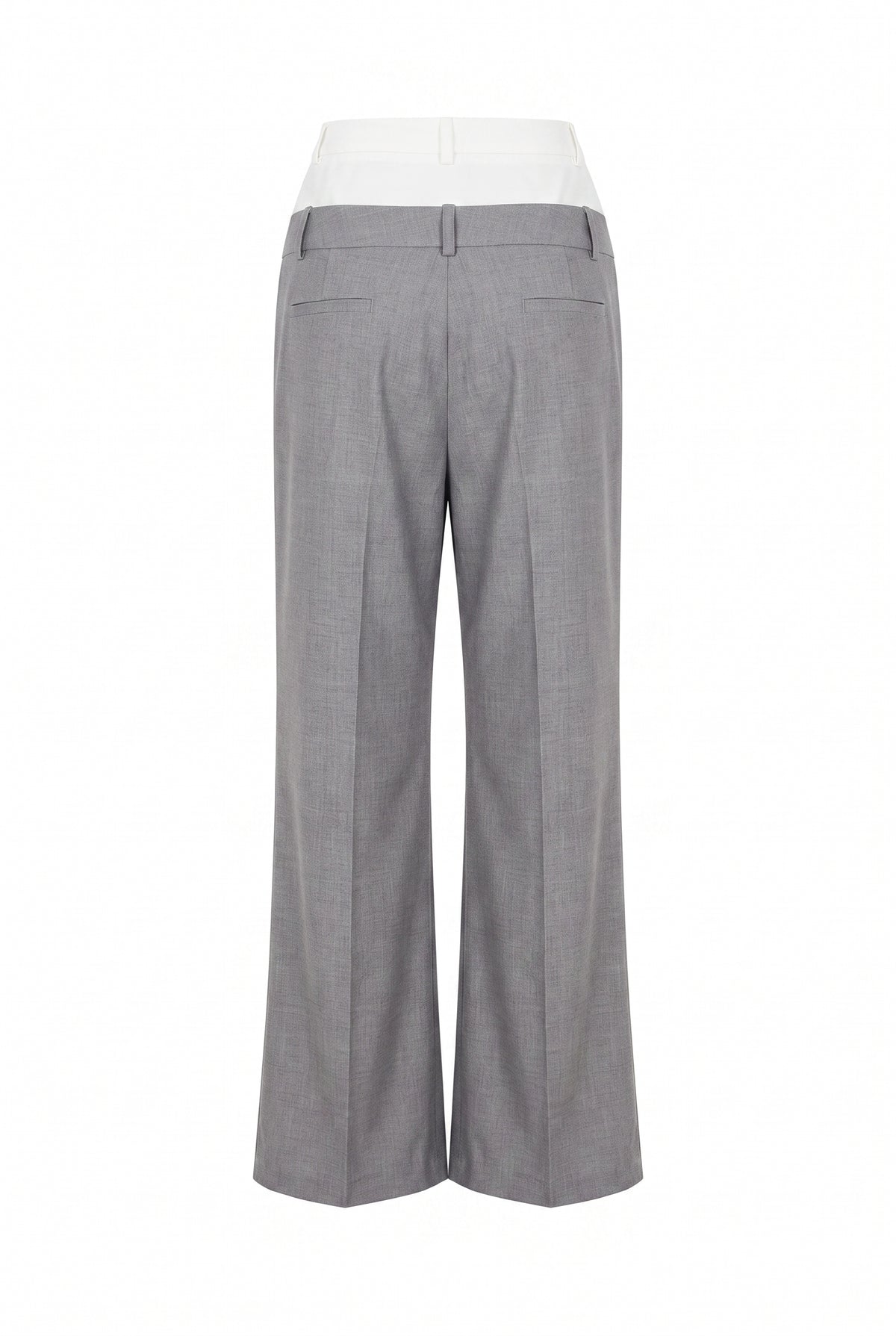 Mix Media Wide Pants