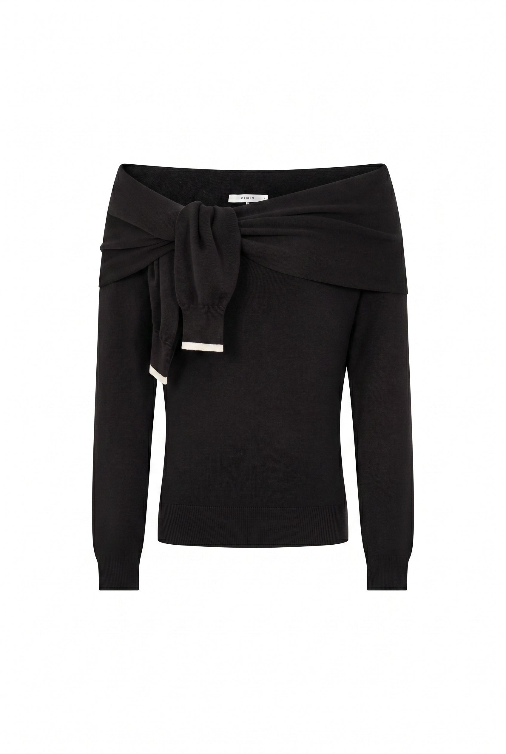 Long Sleeve Front Tie Top