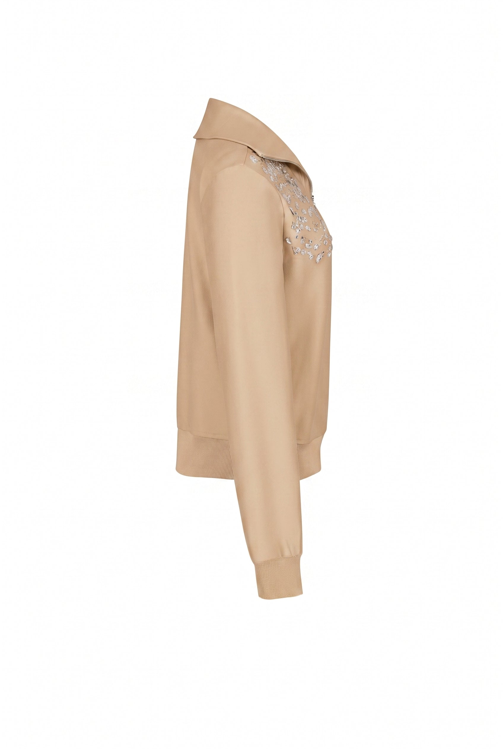 Embellished Knit Sweatshirt
