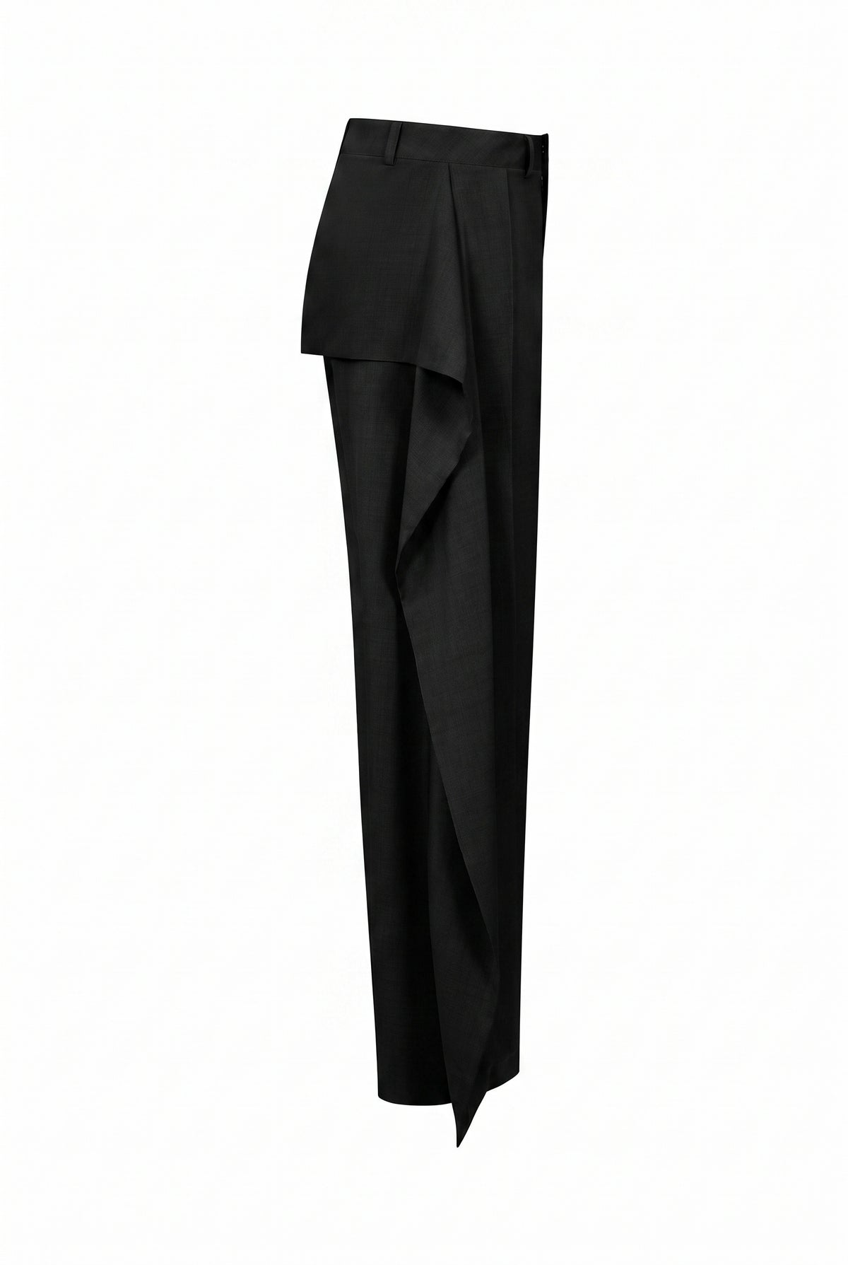 Joelle Woven Draped Cape Inspired Pants