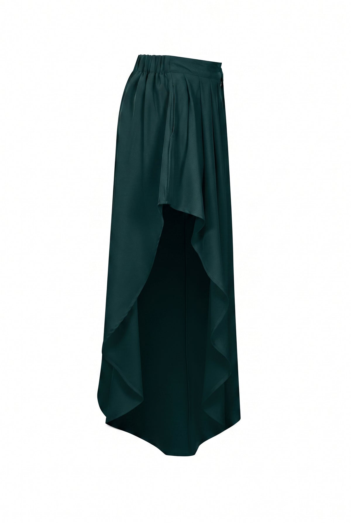 Pleated Super Flared Pants