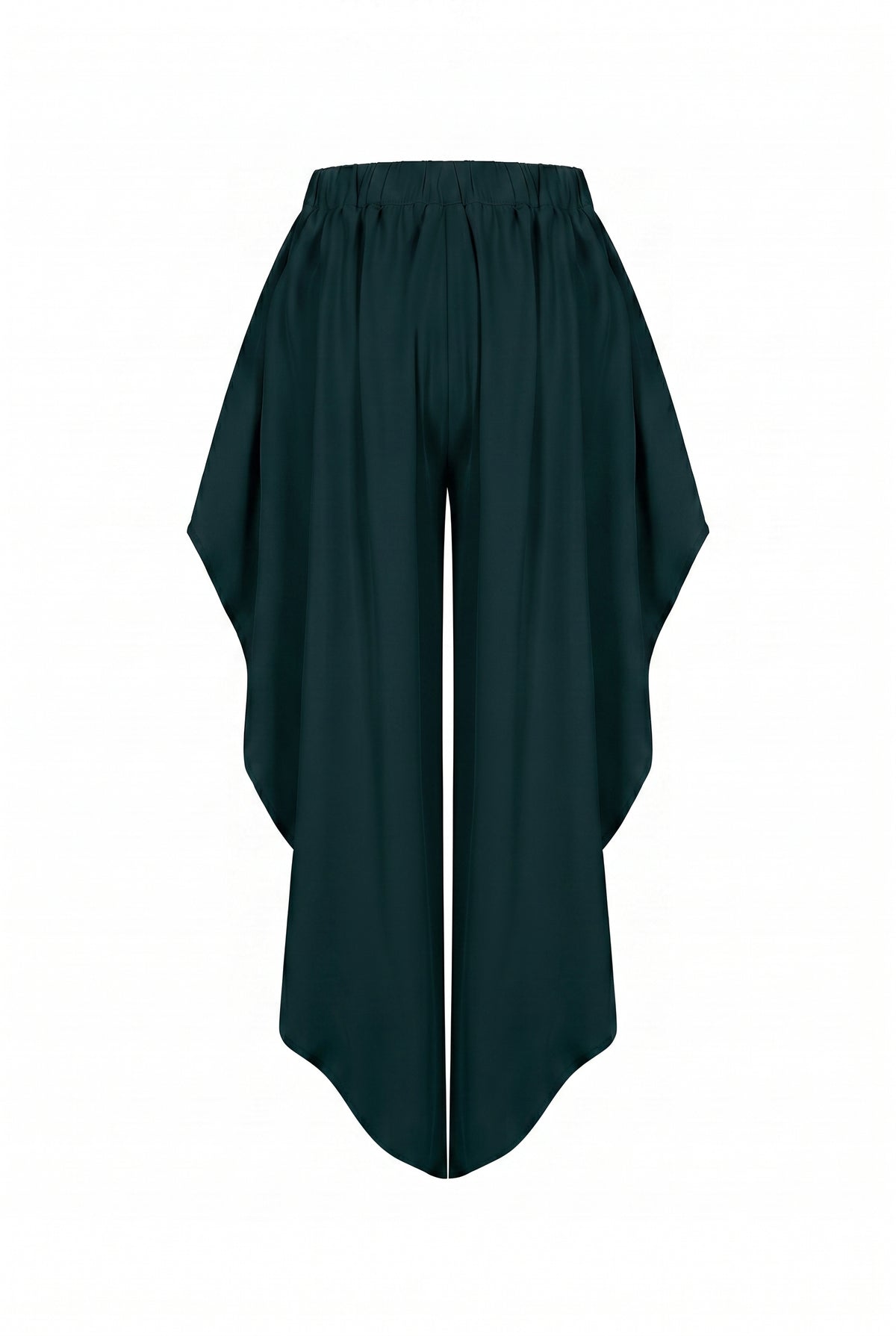 Pleated Super Flared Pants