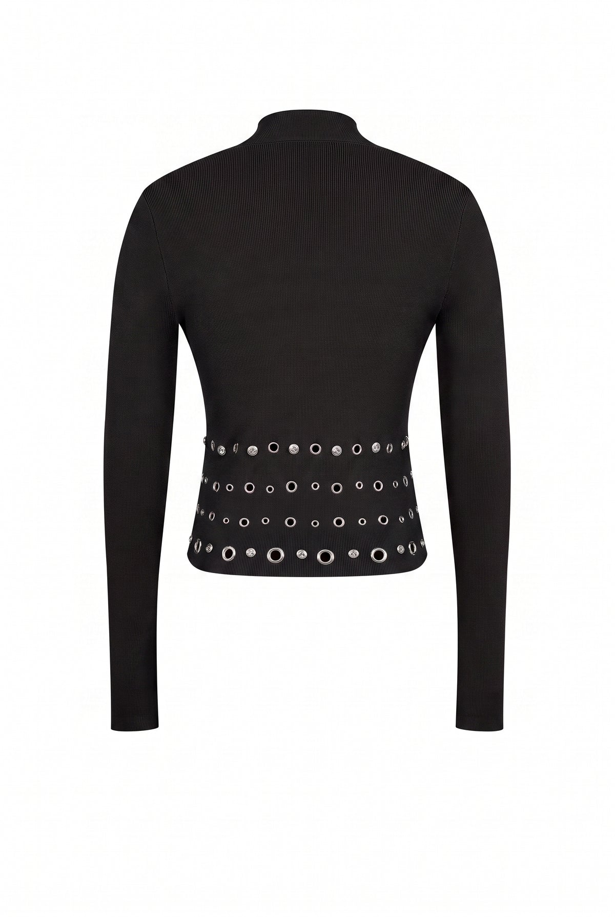Grommet Studs Detail Top