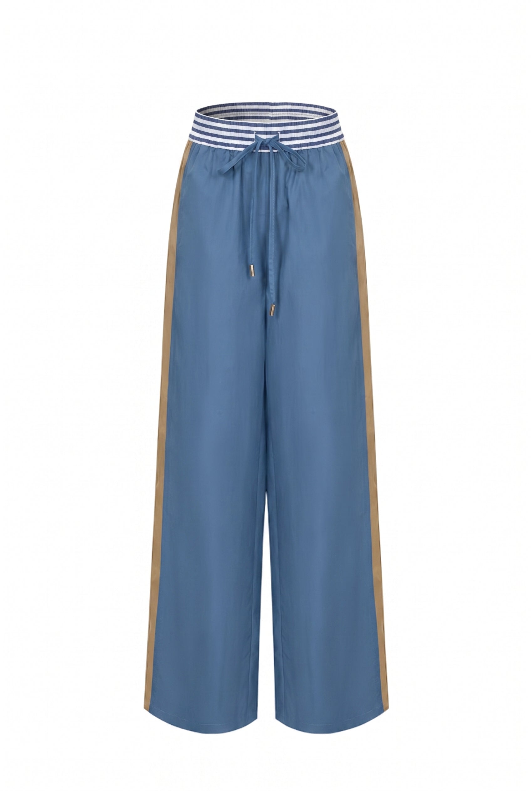 Mix Match Woven Wide Pants