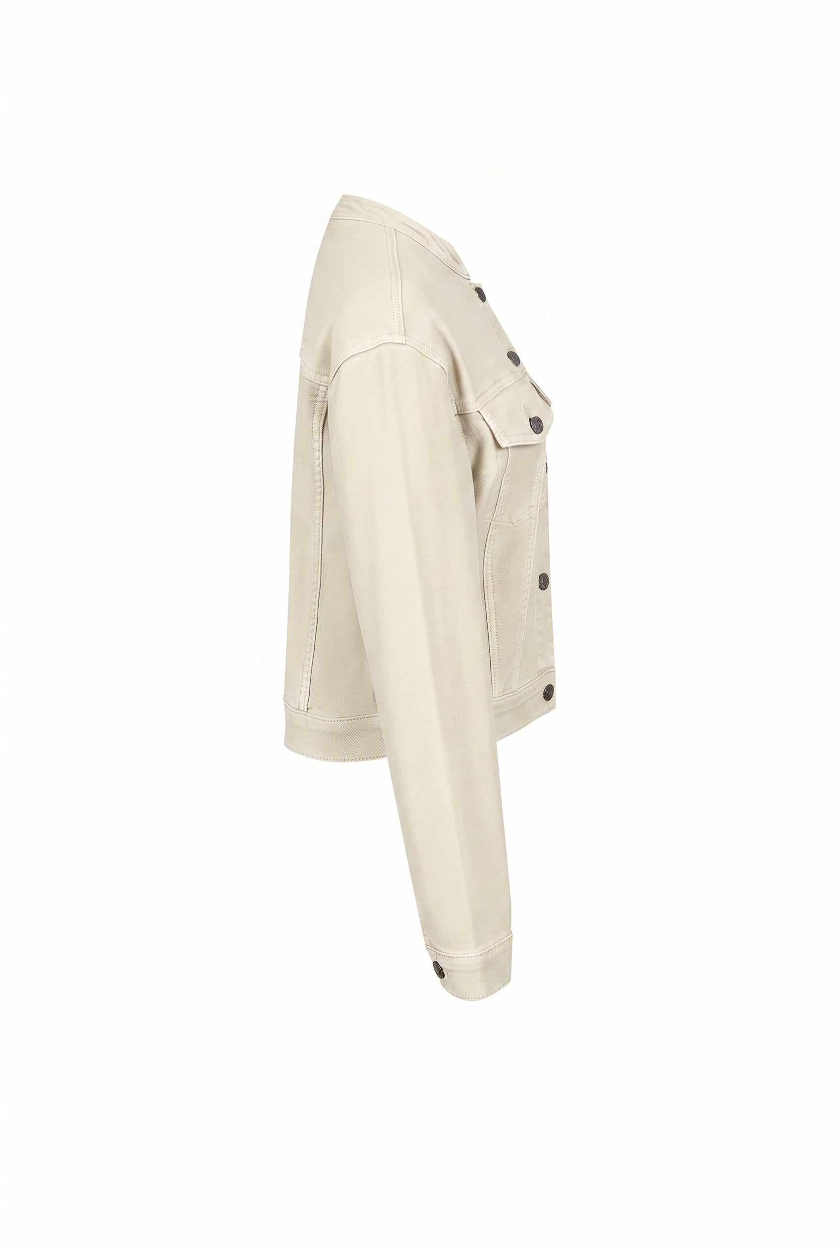 Washed Twill Trucker Jacket