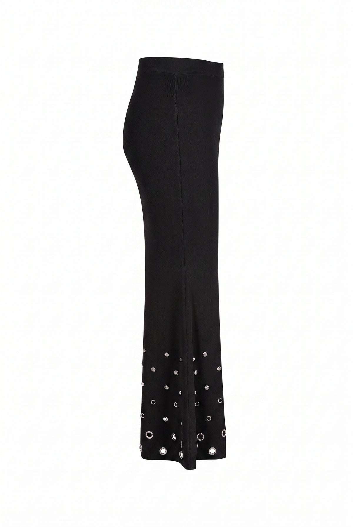 Grommet Studs Detail Skirt