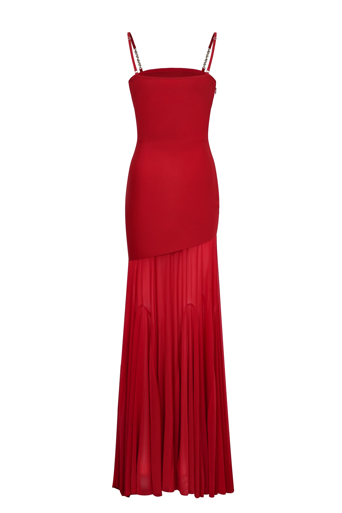 Valenne Bandage Mesh Mix Gown