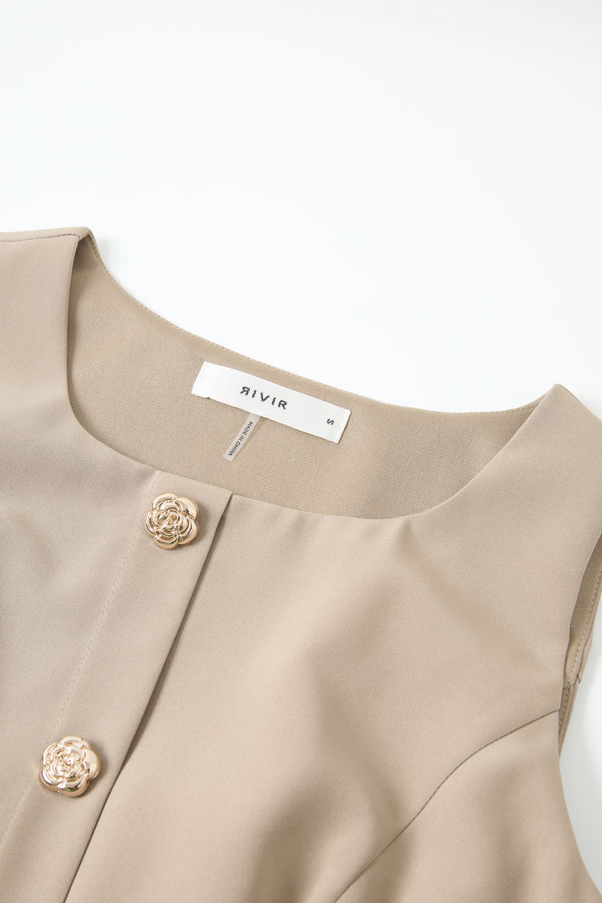 Pleated Detail Midi Dress
