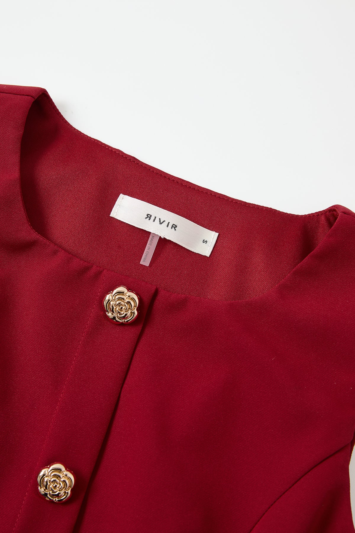 Pleated Detail Midi Dress