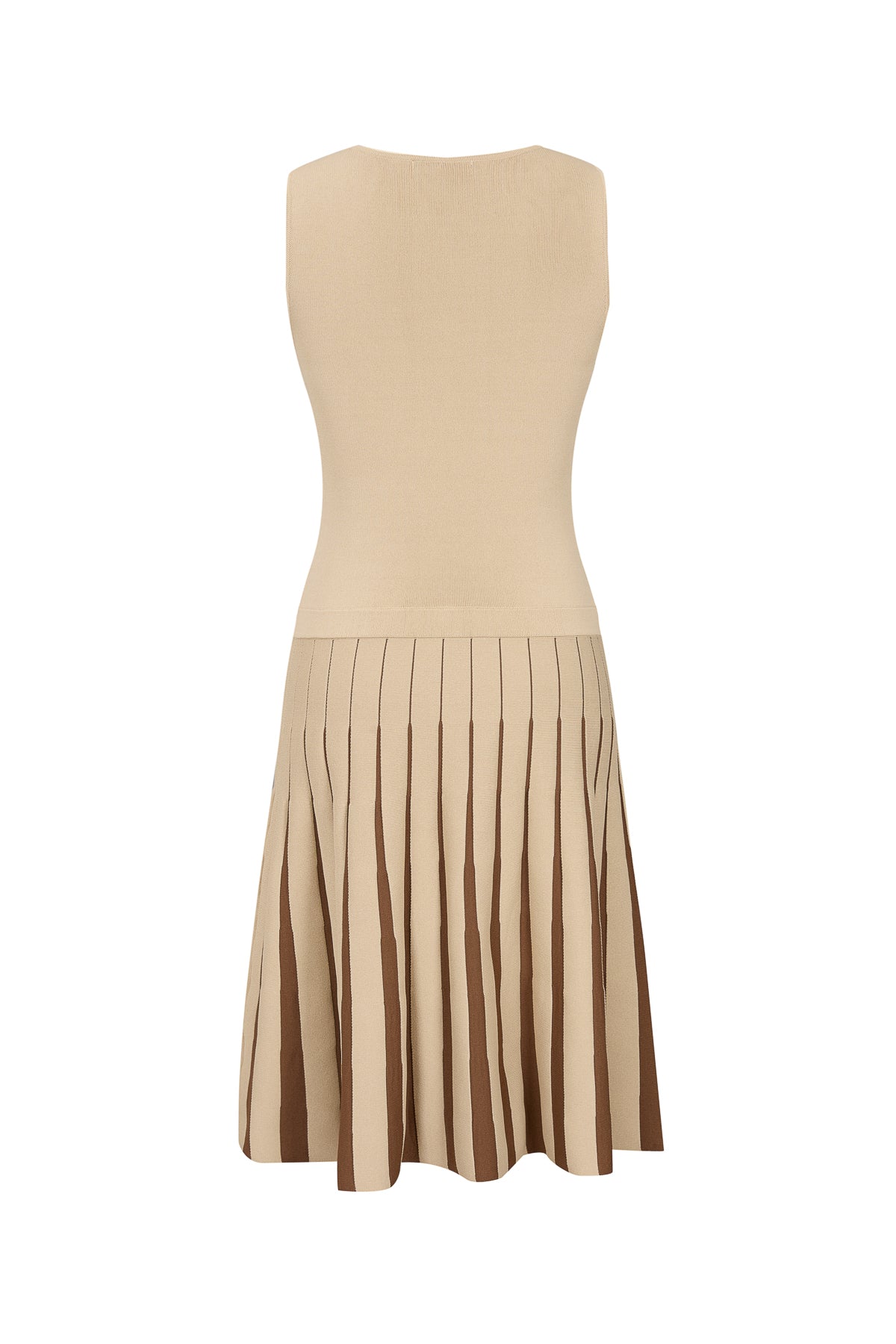 Knit Two Tone Mini Dress | RIVIR