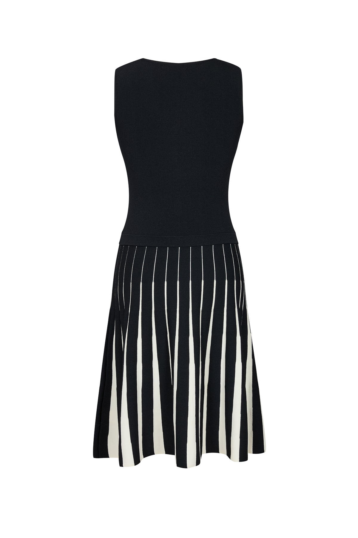 Knit Two Tone Mini Dress | RIVIR