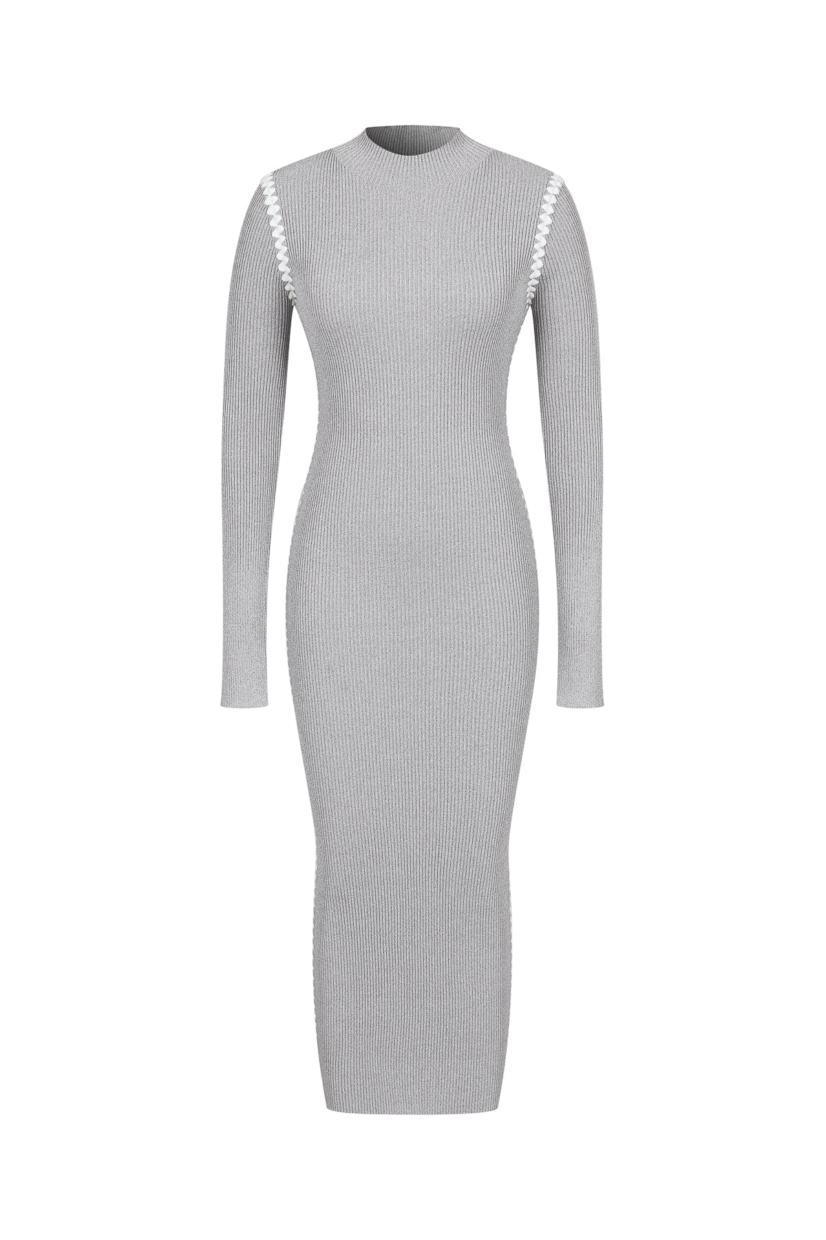 Braided Detail Midi Dress